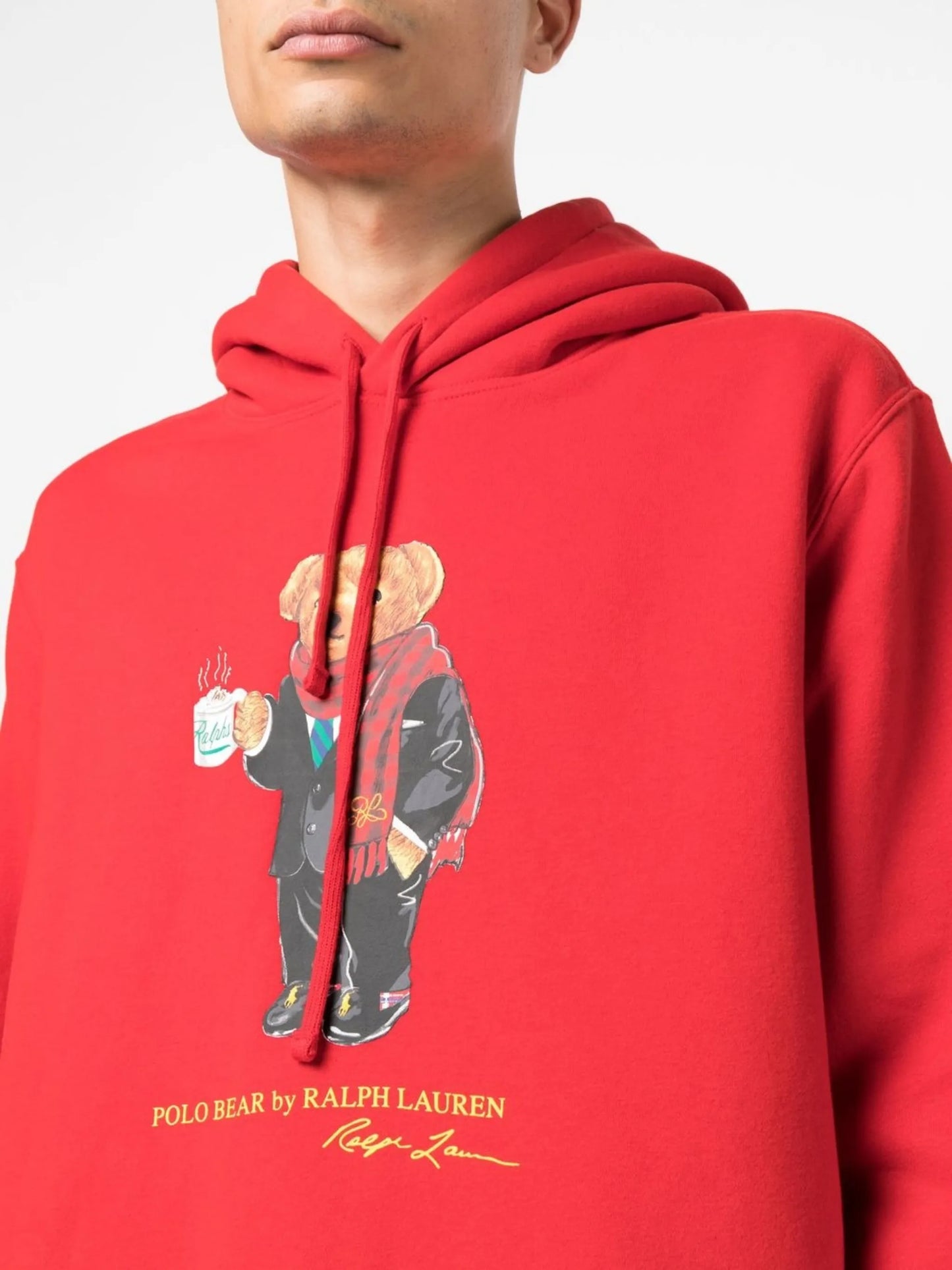 Polo Bear cotton hoodie