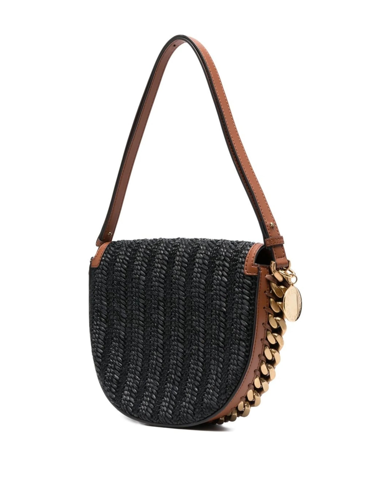 weaved rafia shoulder bag