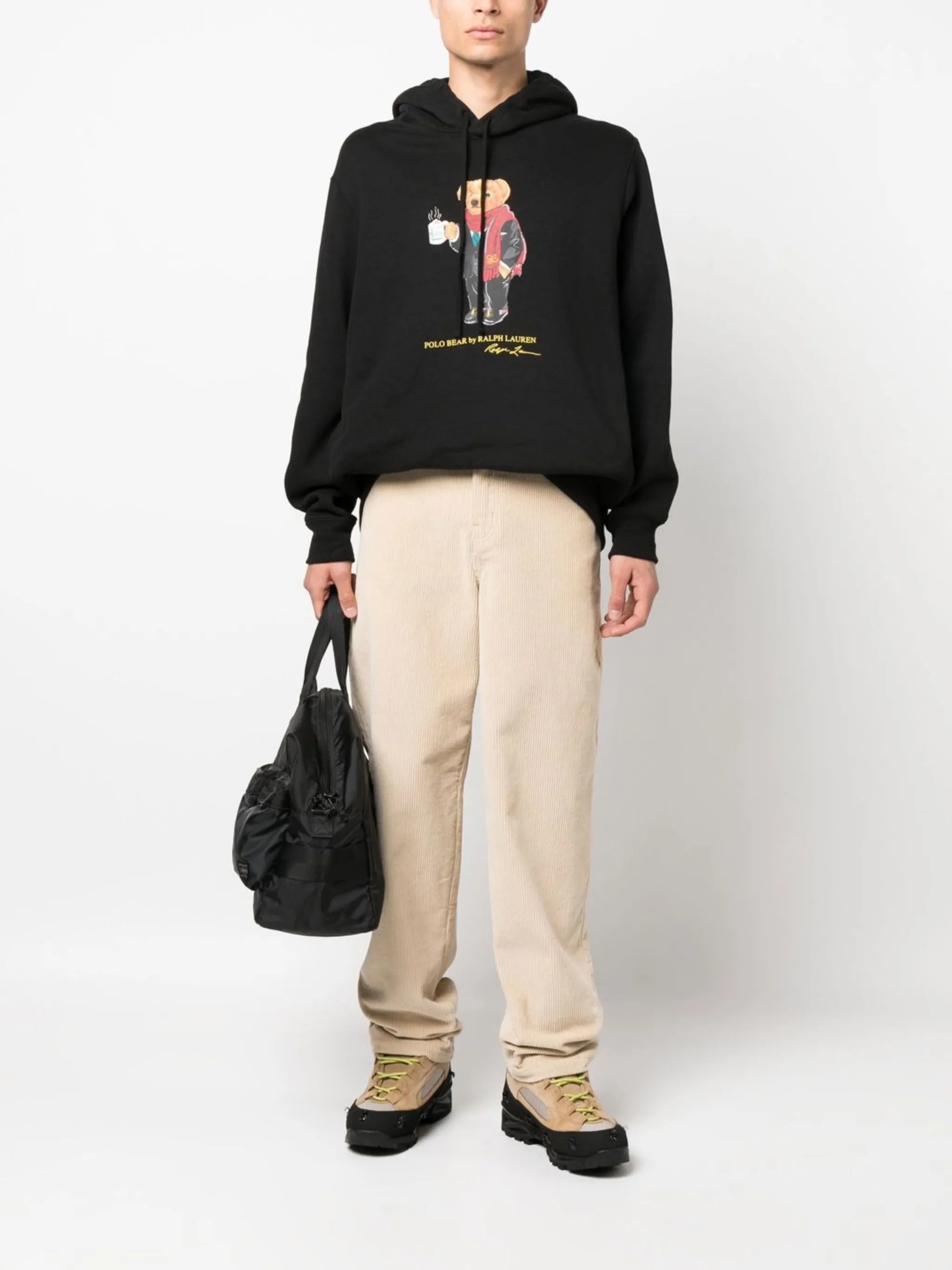 Polo Bear graphic hoodie