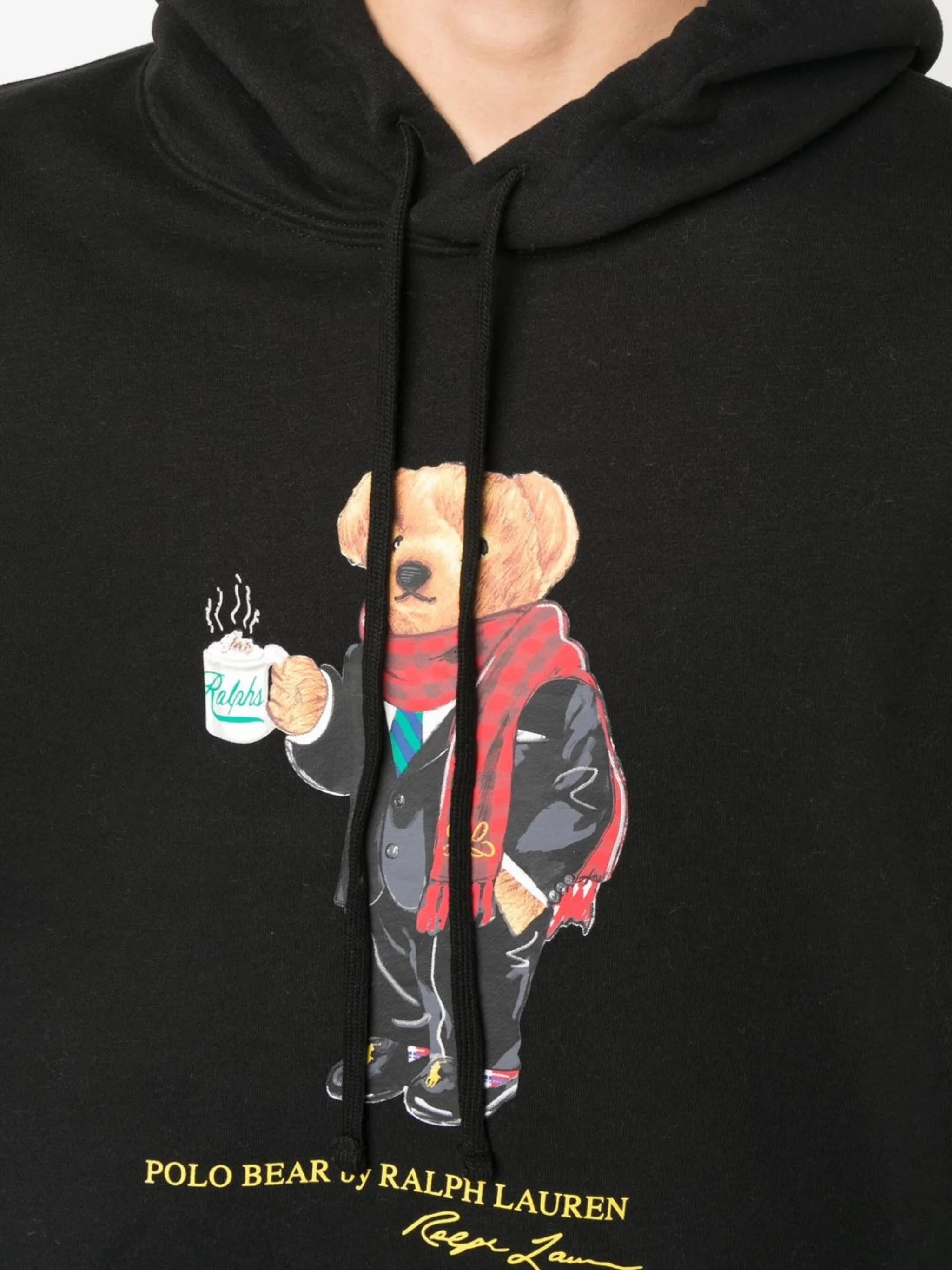 Polo Bear graphic hoodie