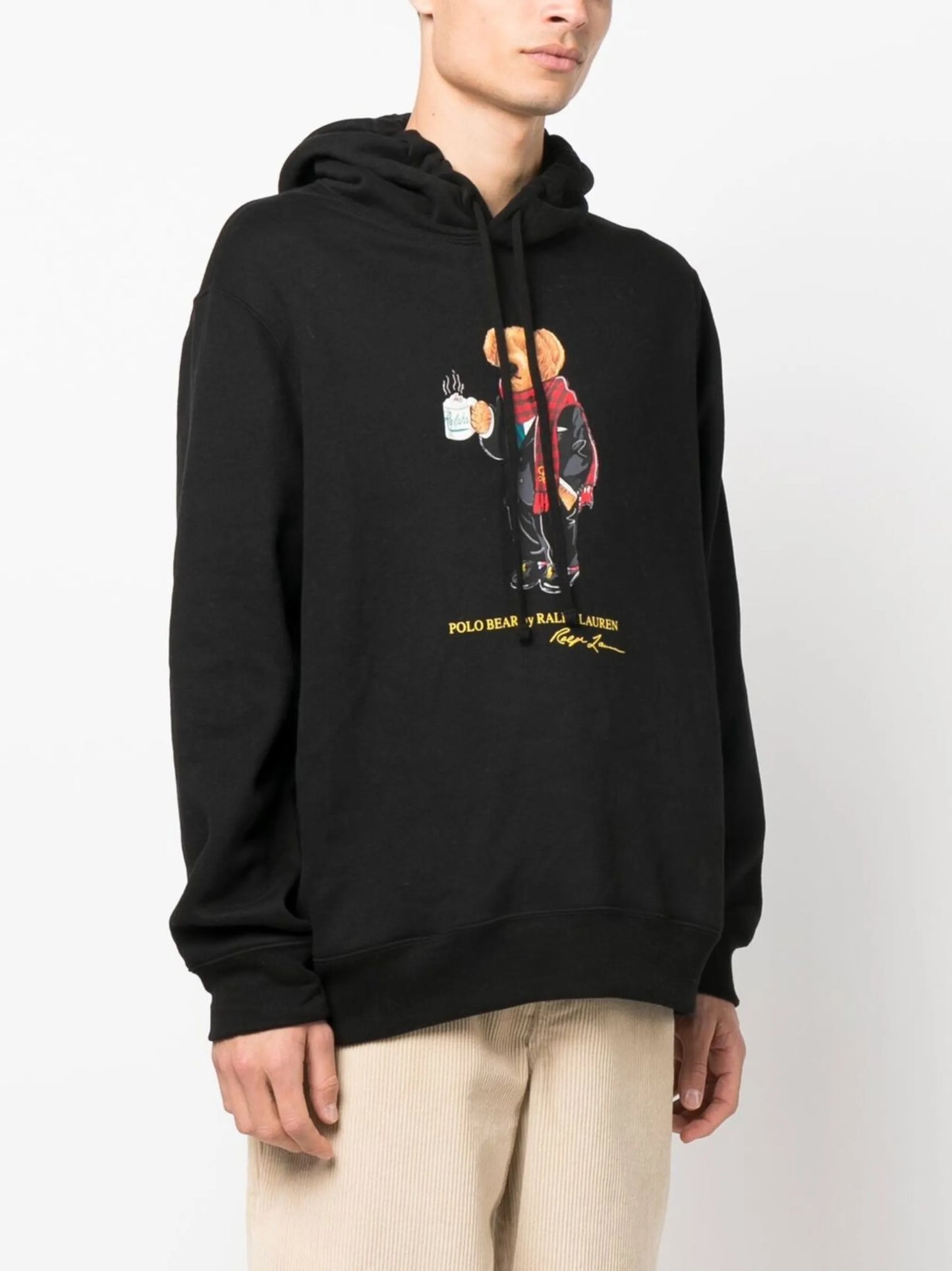 Polo Bear graphic hoodie