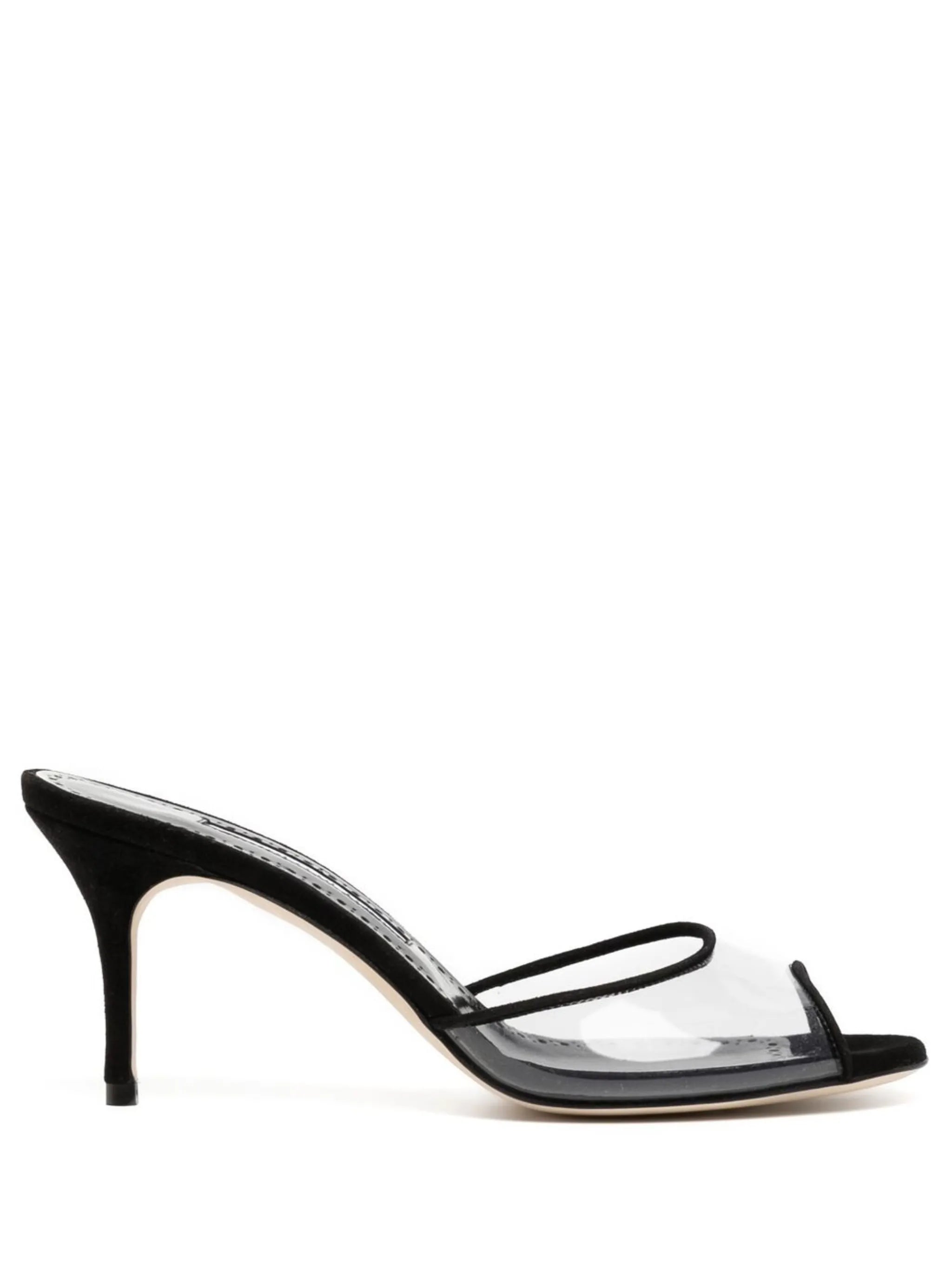Jadifa transparent heeled 70mm sandals