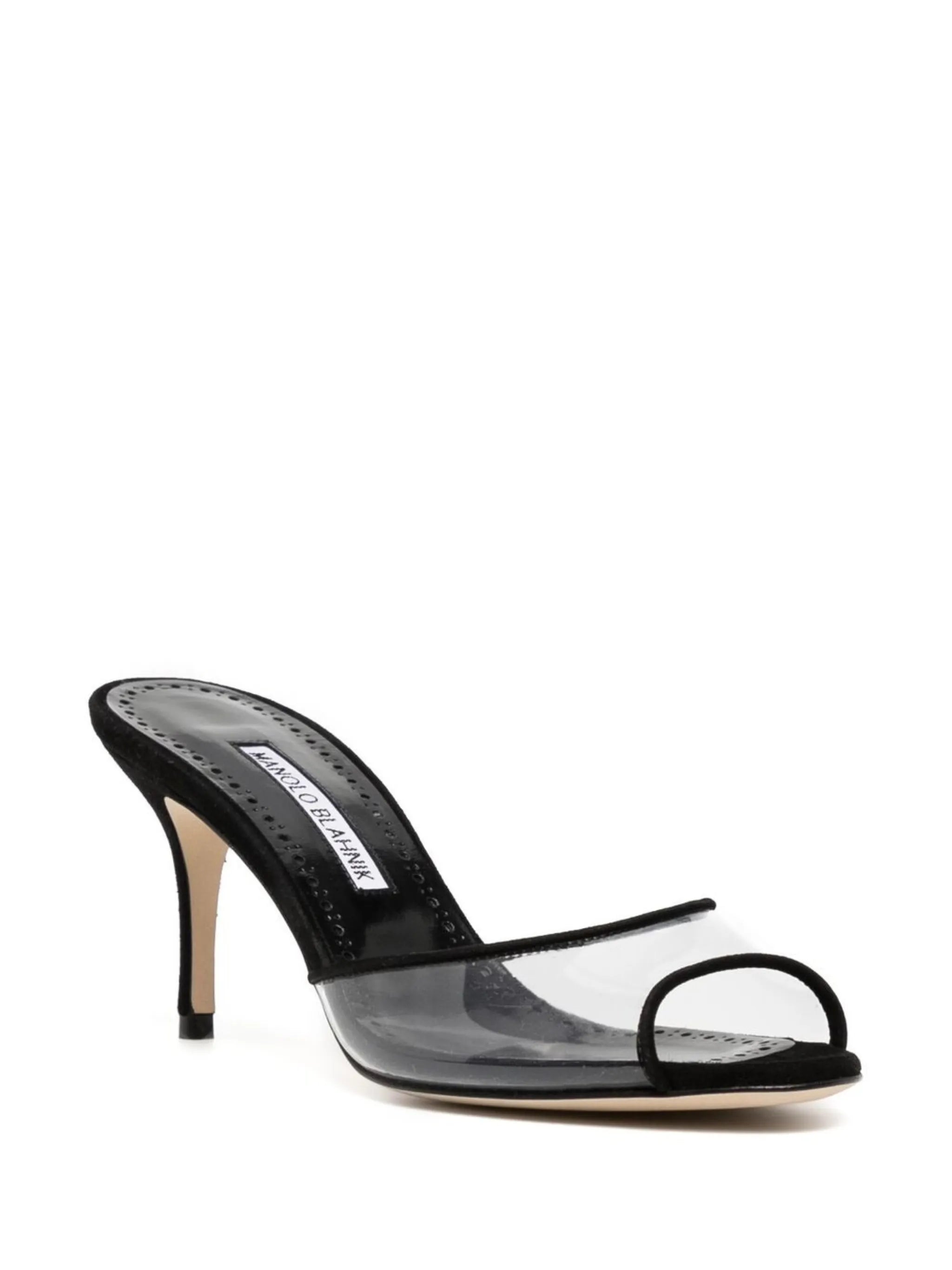 Jadifa transparent heeled 70mm sandals