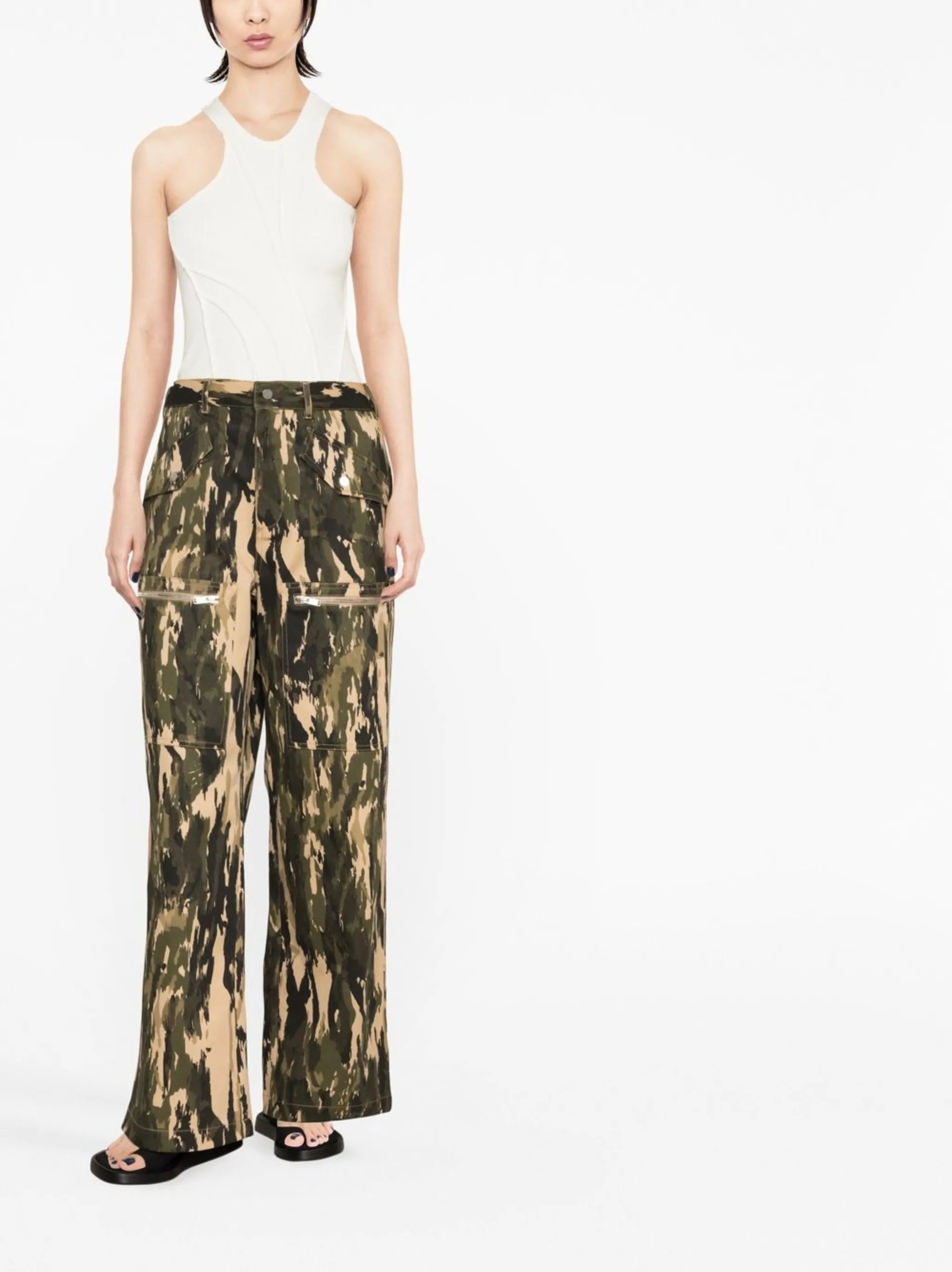 slouch-pocket trousers