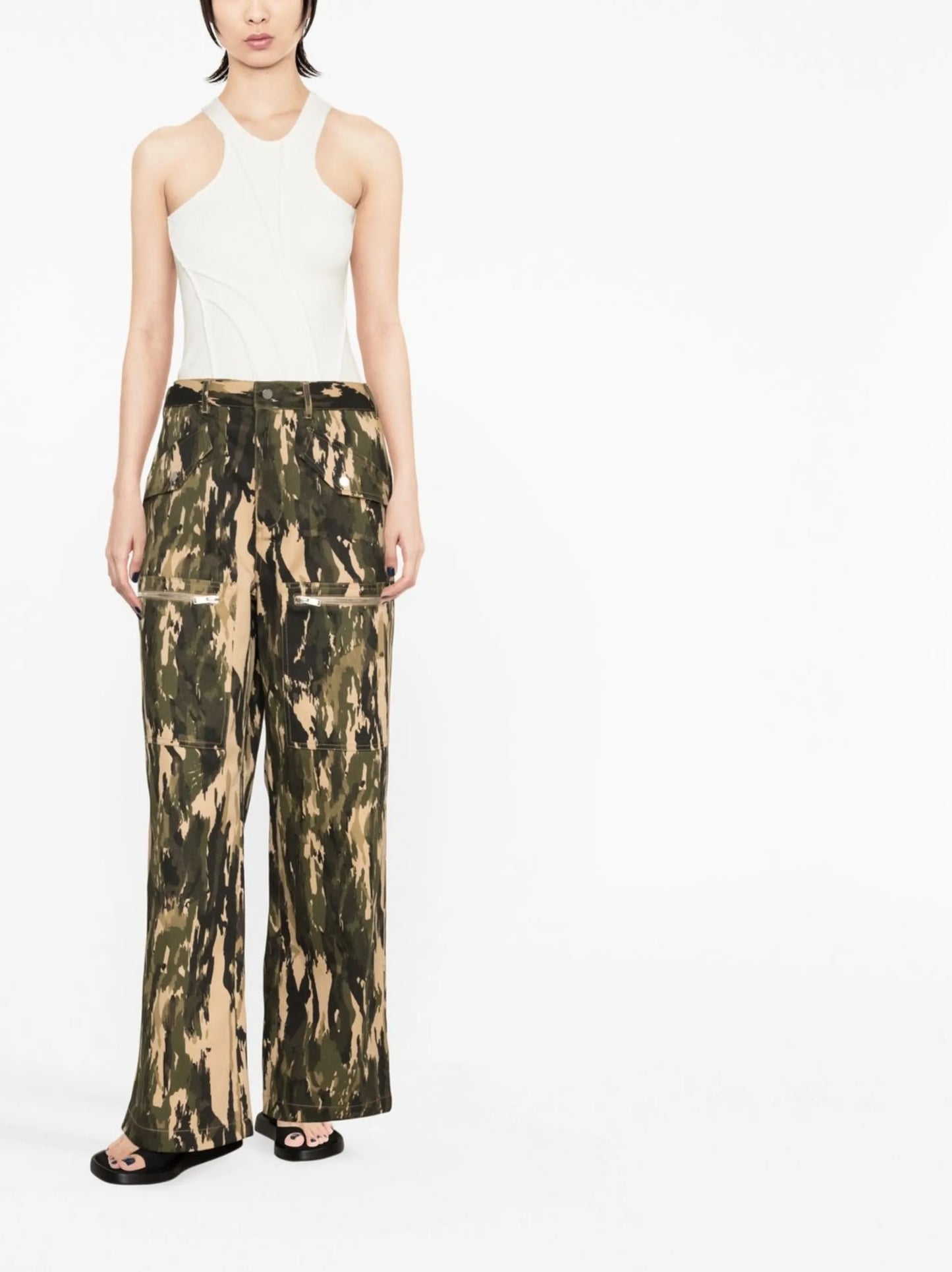 slouch-pocket trousers
