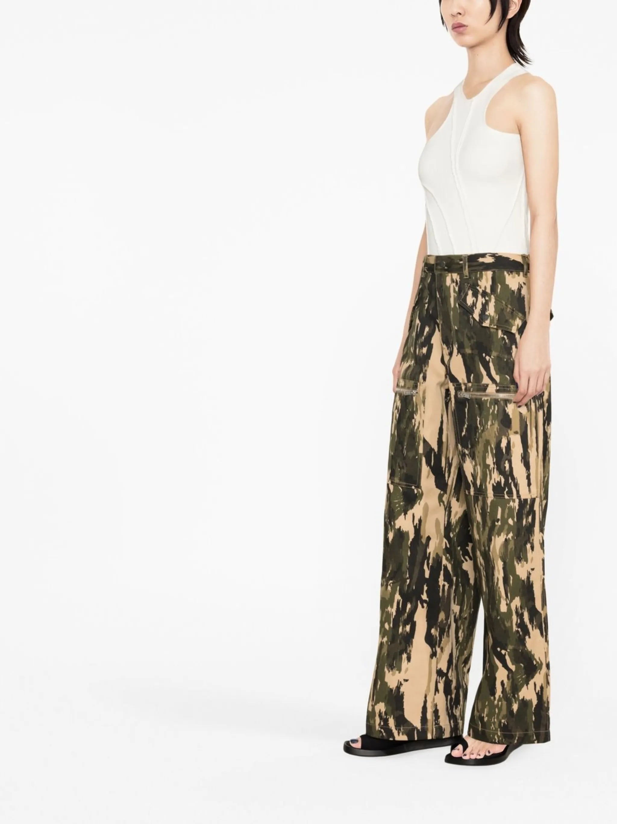 slouch-pocket trousers