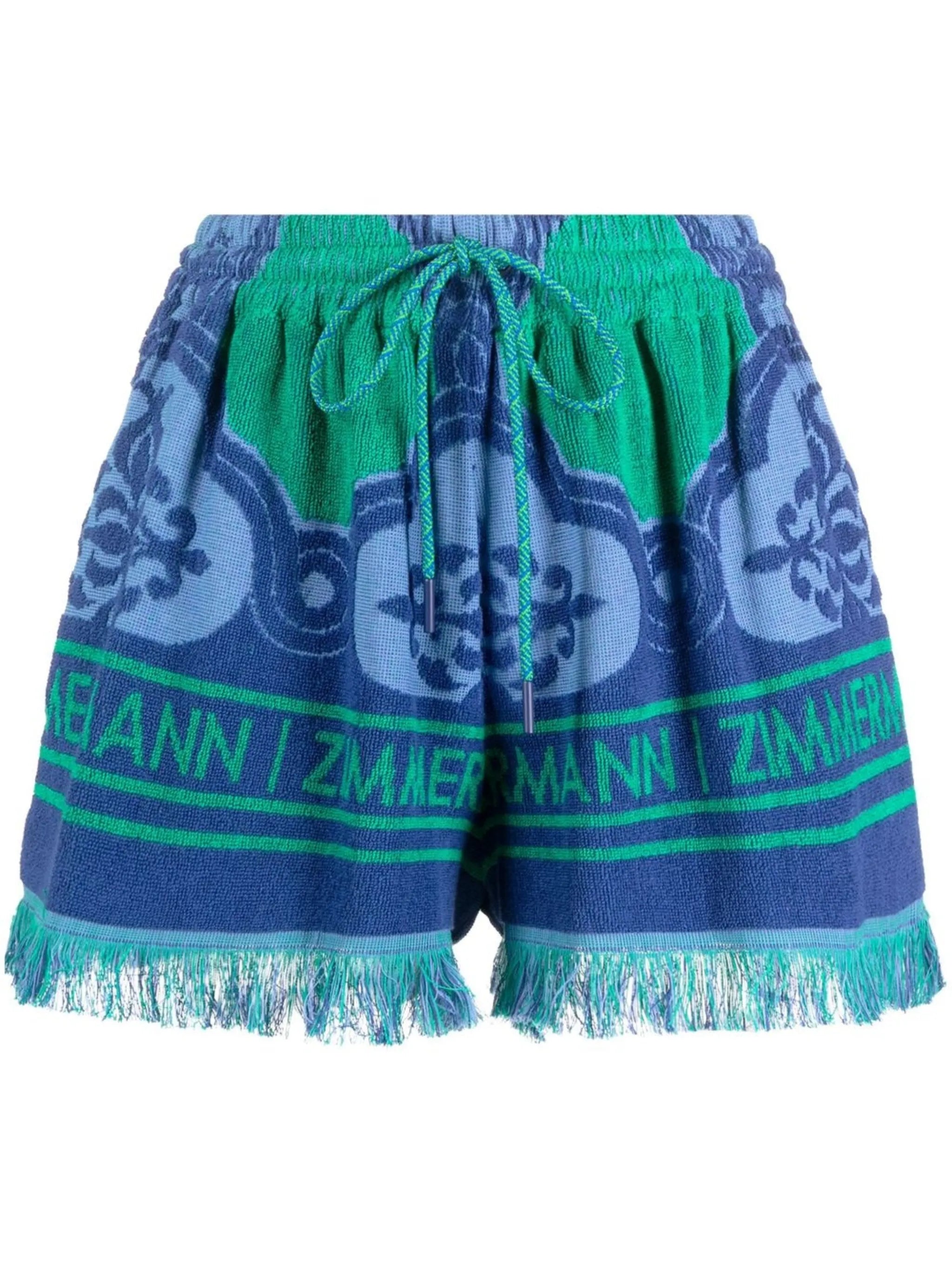 Blue Tiggy Terry Shorts
