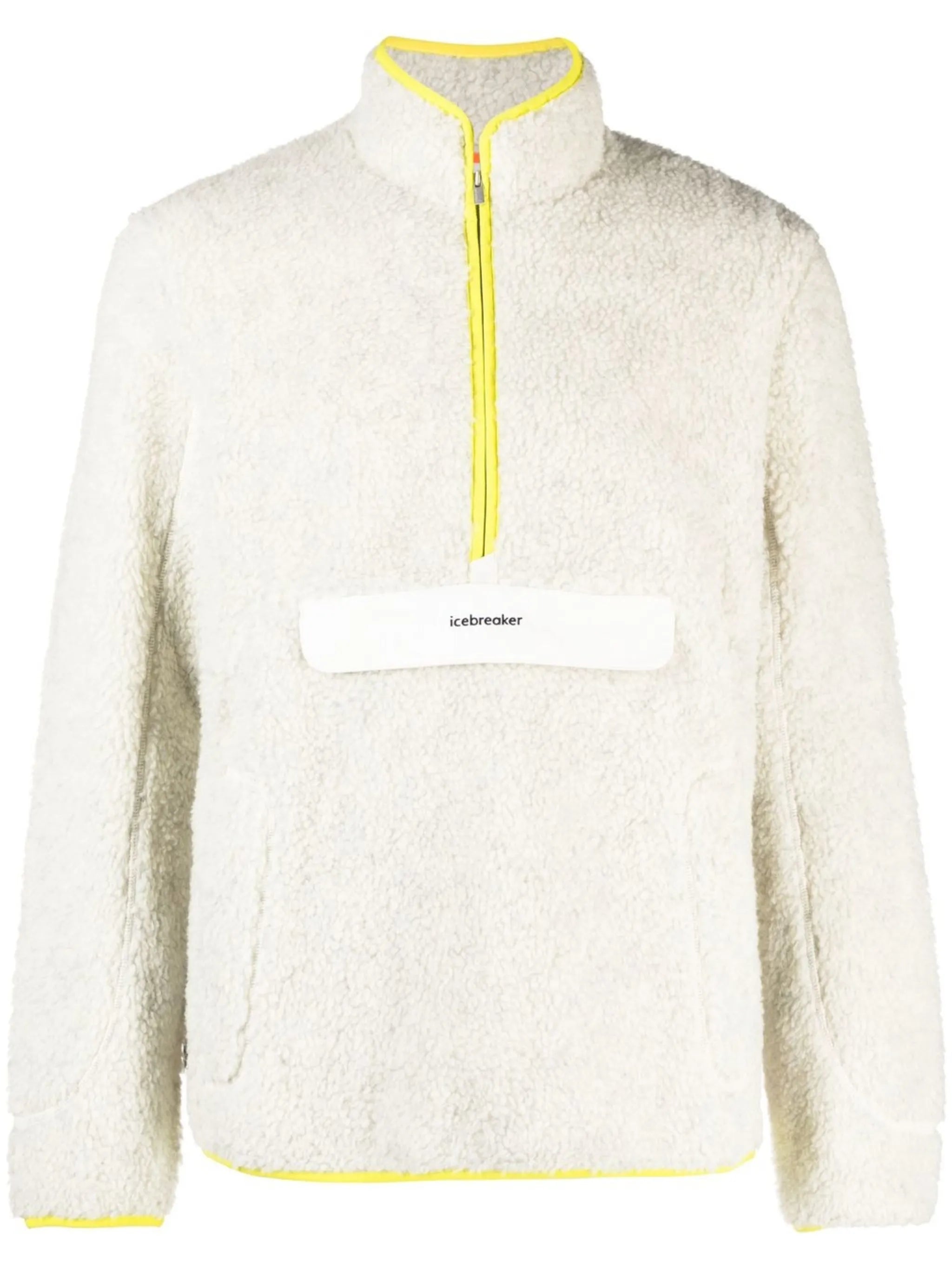 half-zip merino-wool fleece
