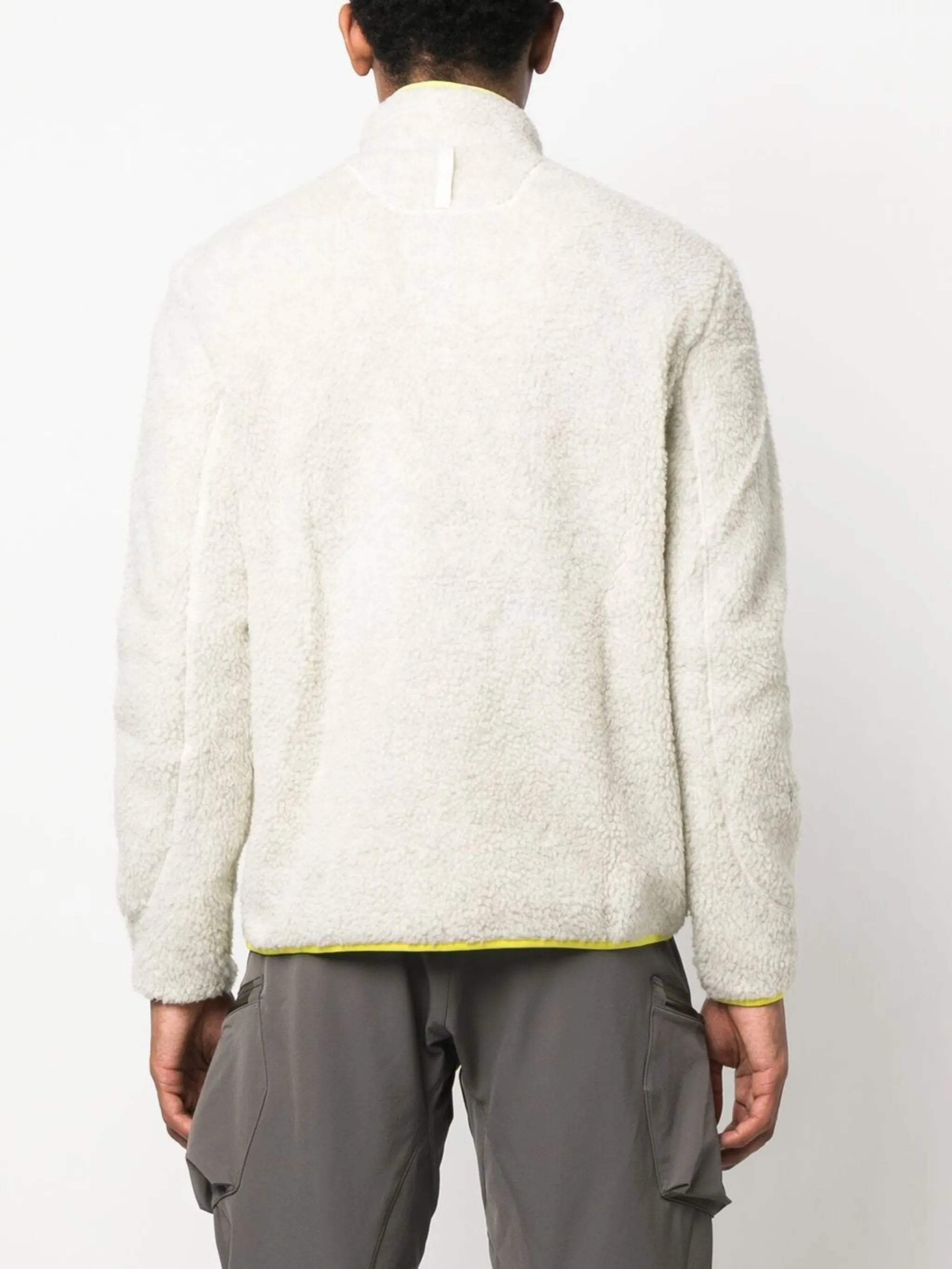 half-zip merino-wool fleece