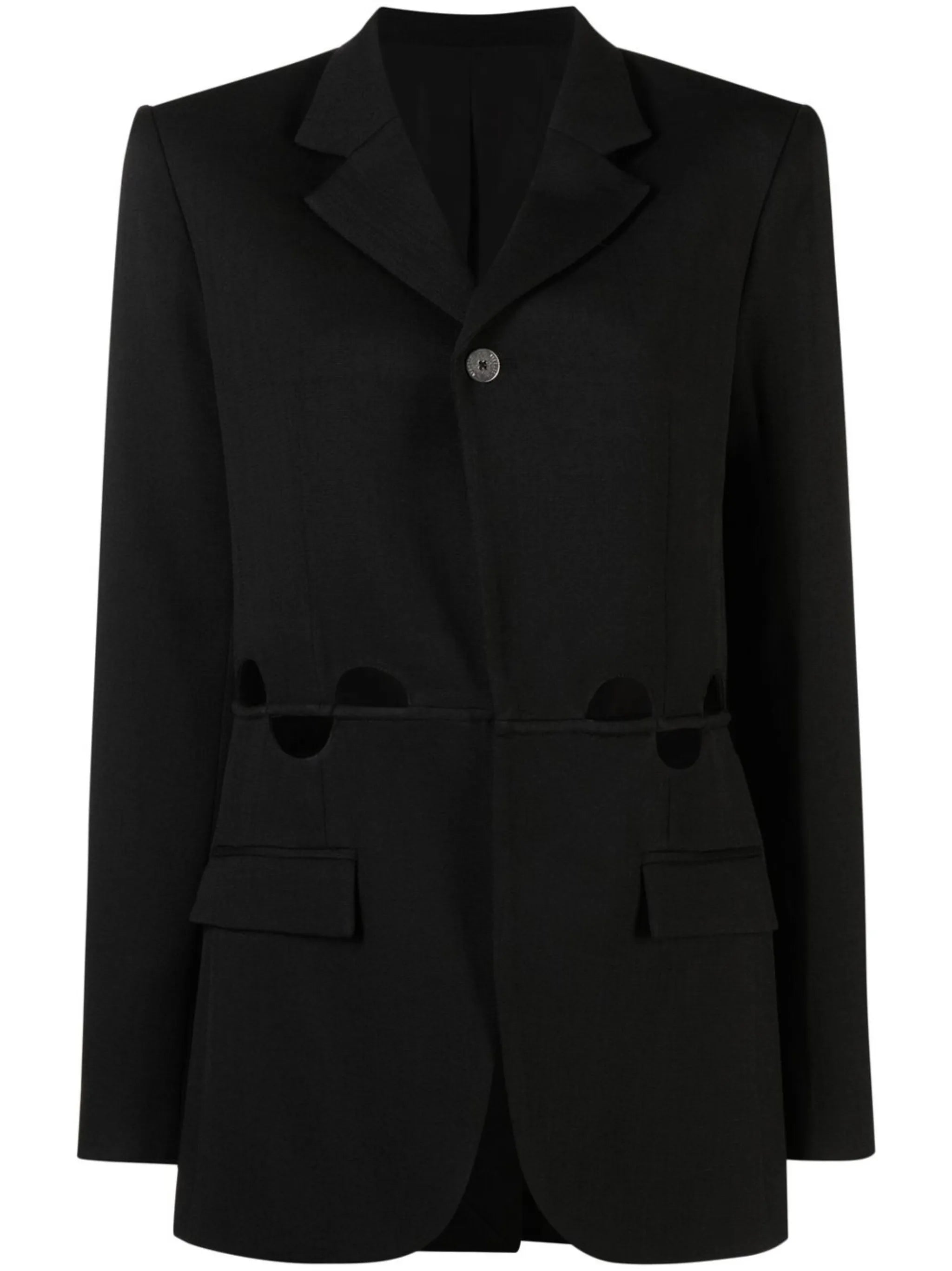 single-breasted blazer