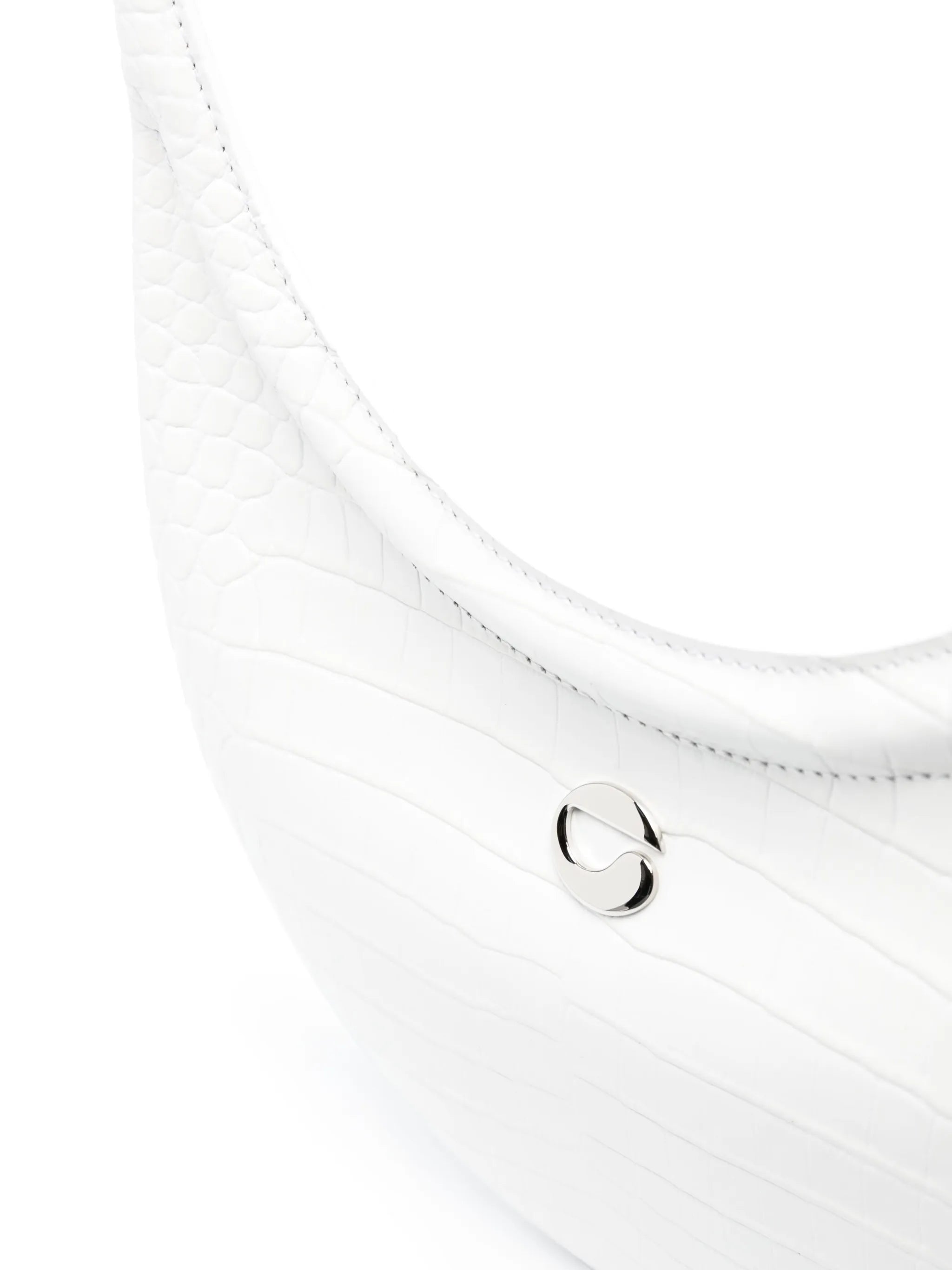 Ring Swipe crocodile-effect shoulder bag