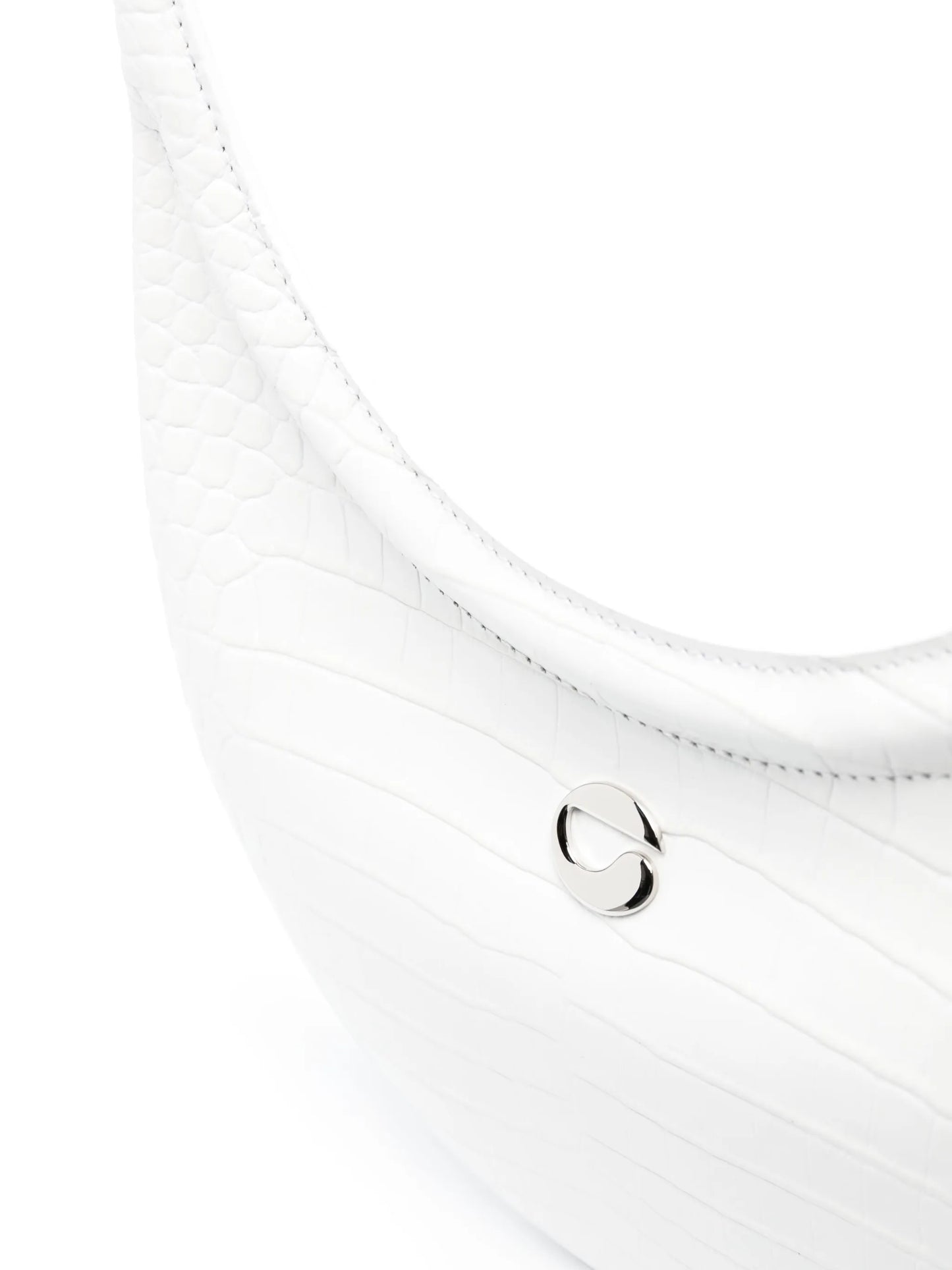 Ring Swipe crocodile-effect shoulder bag