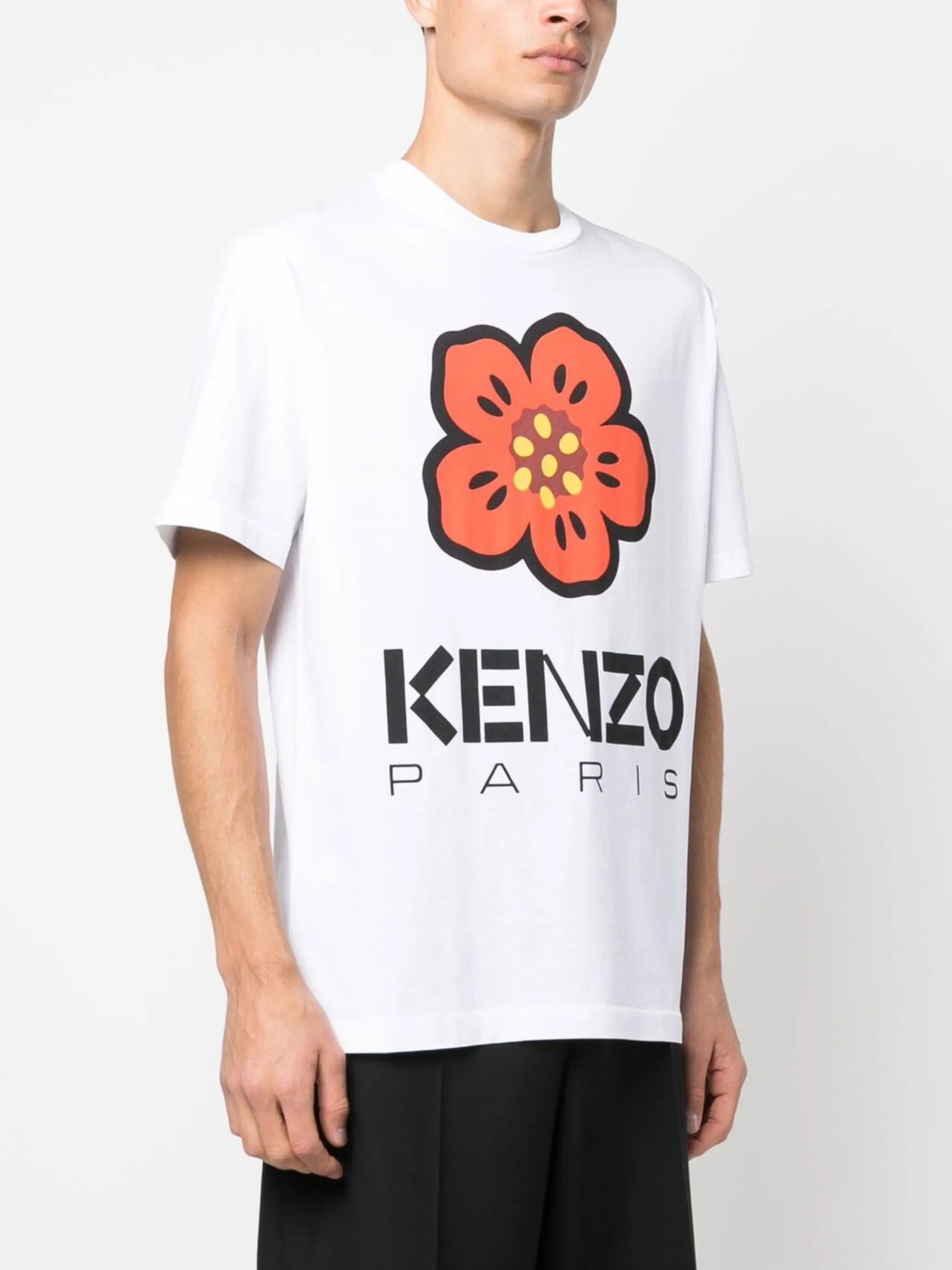 Boke Flower cotton T-shirt