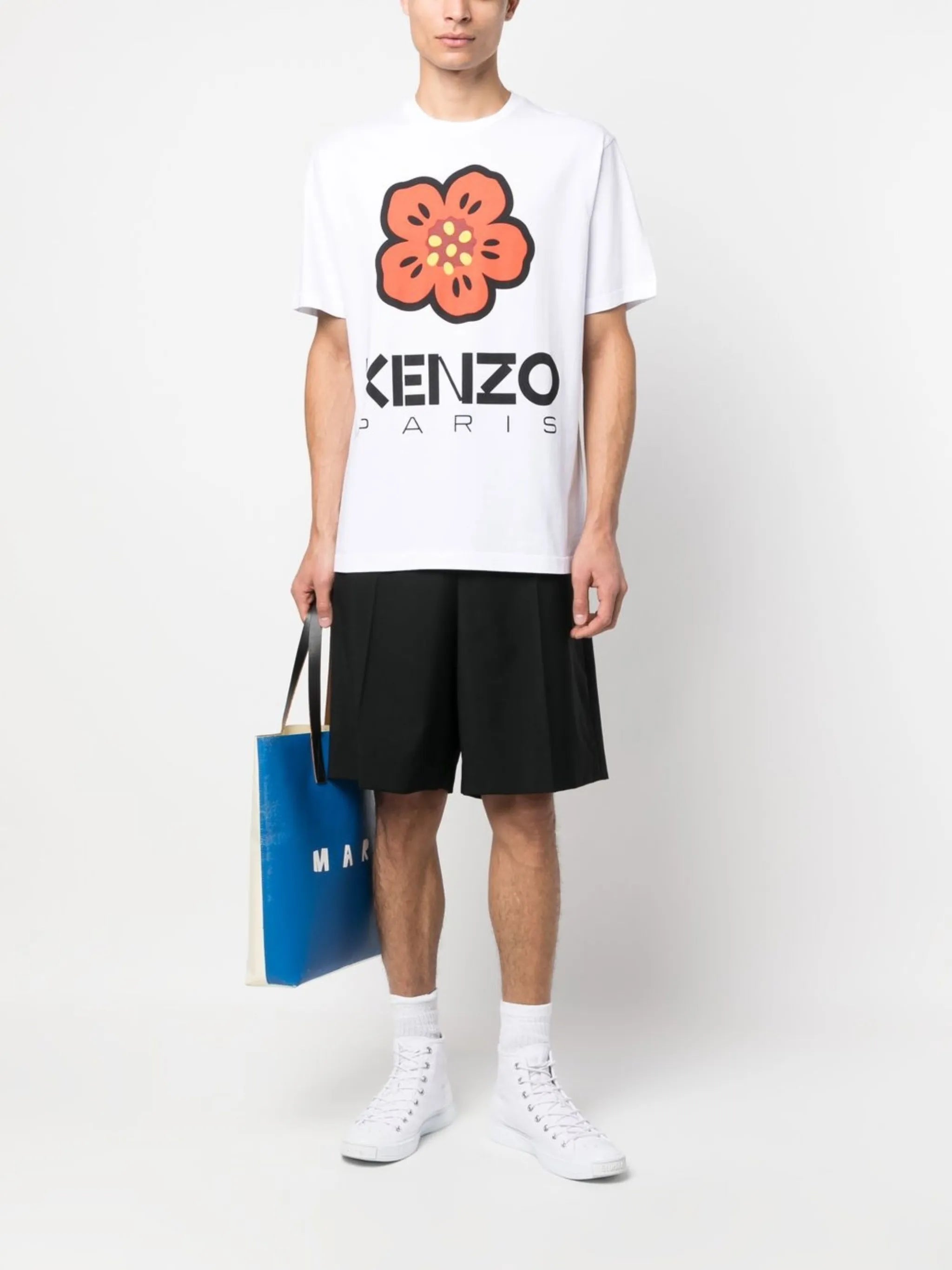 Boke Flower cotton T-shirt