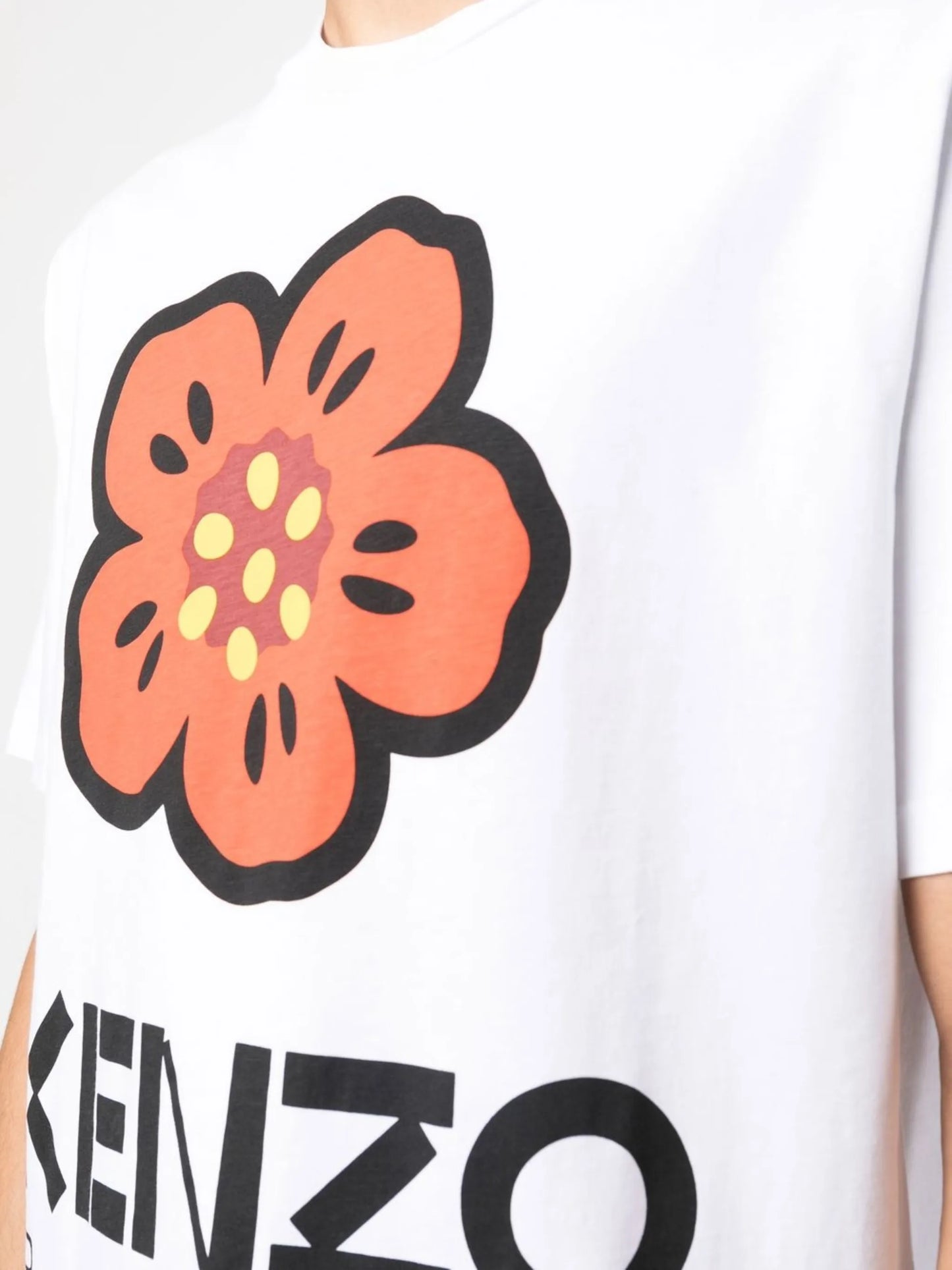 Boke Flower cotton T-shirt
