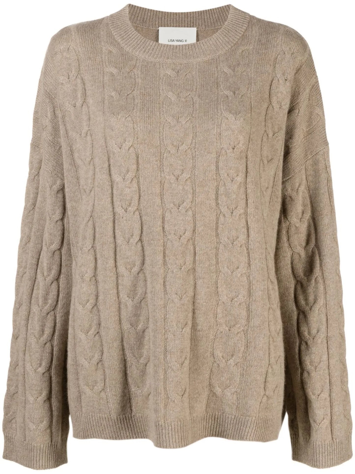 Vilma cable-knit jumper