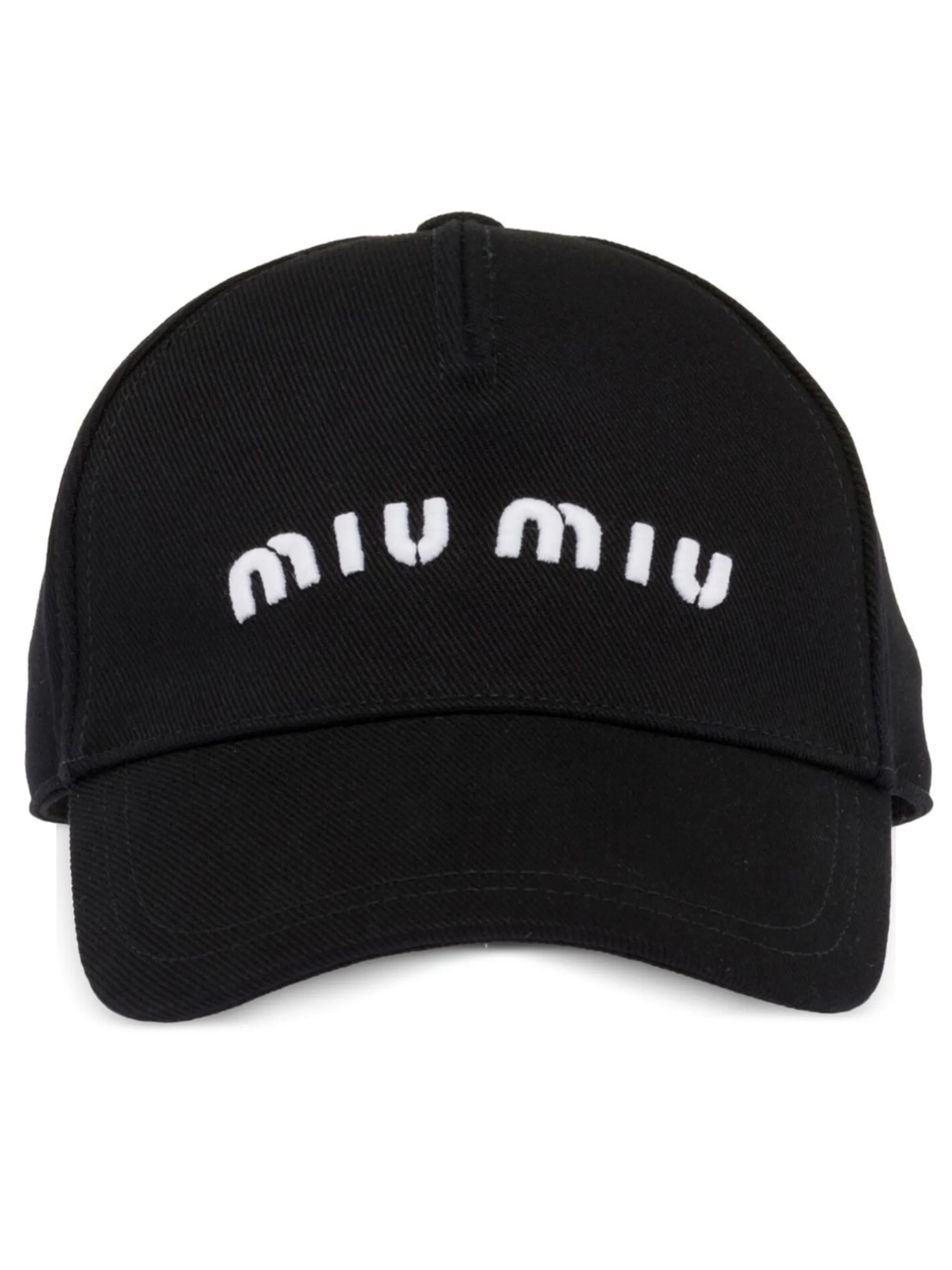 Drill logo-embroidered cap