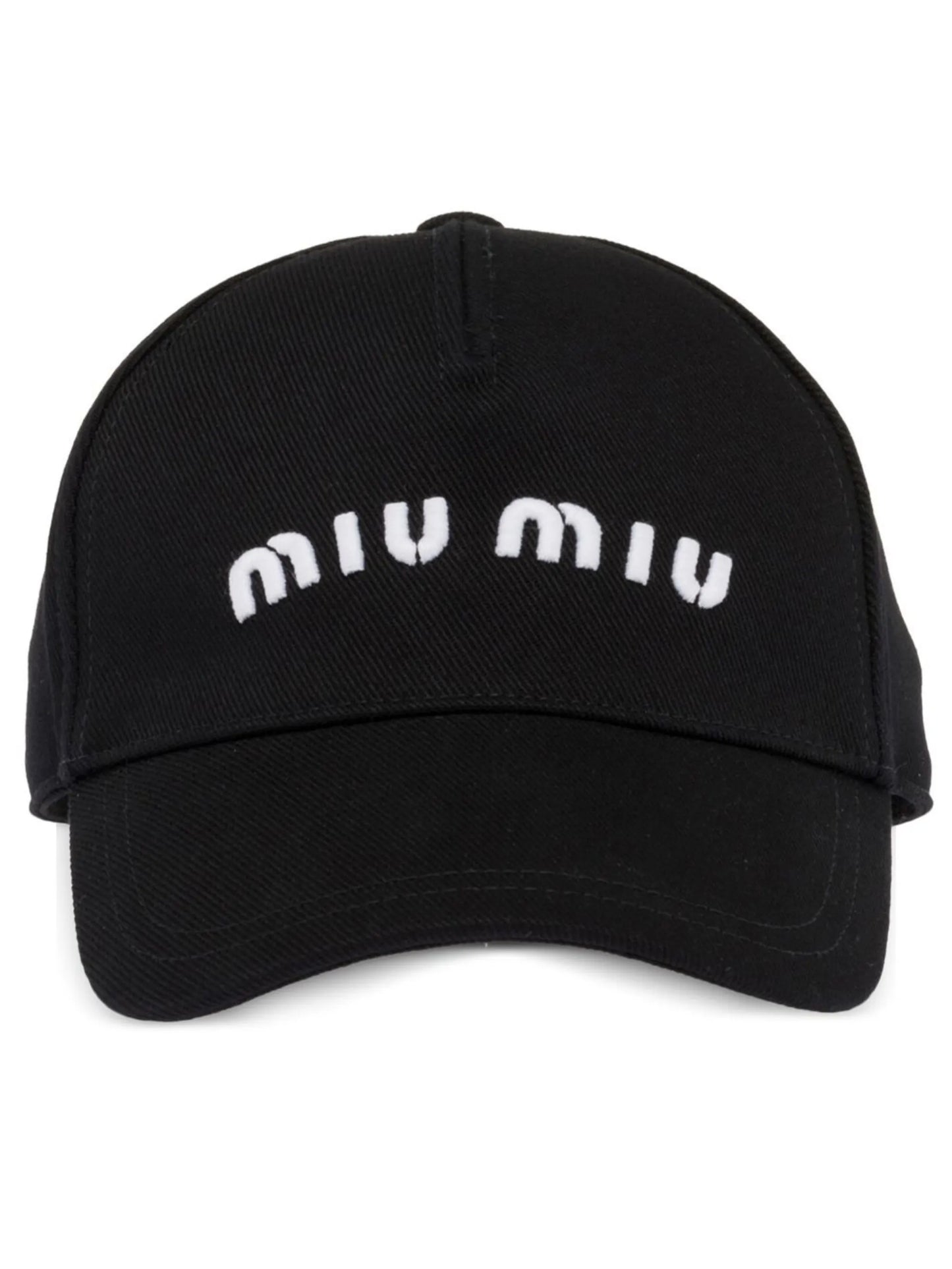 Drill logo-embroidered cap