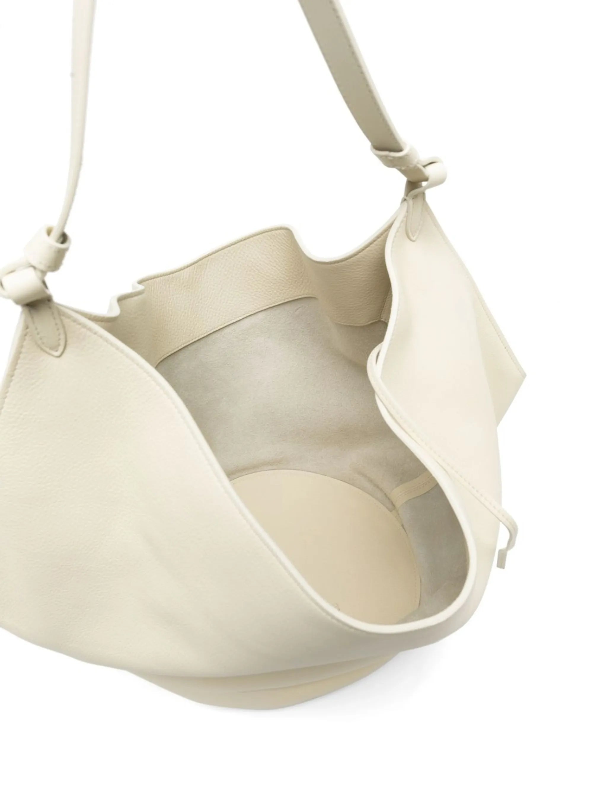 Khaite Lotus leather tote