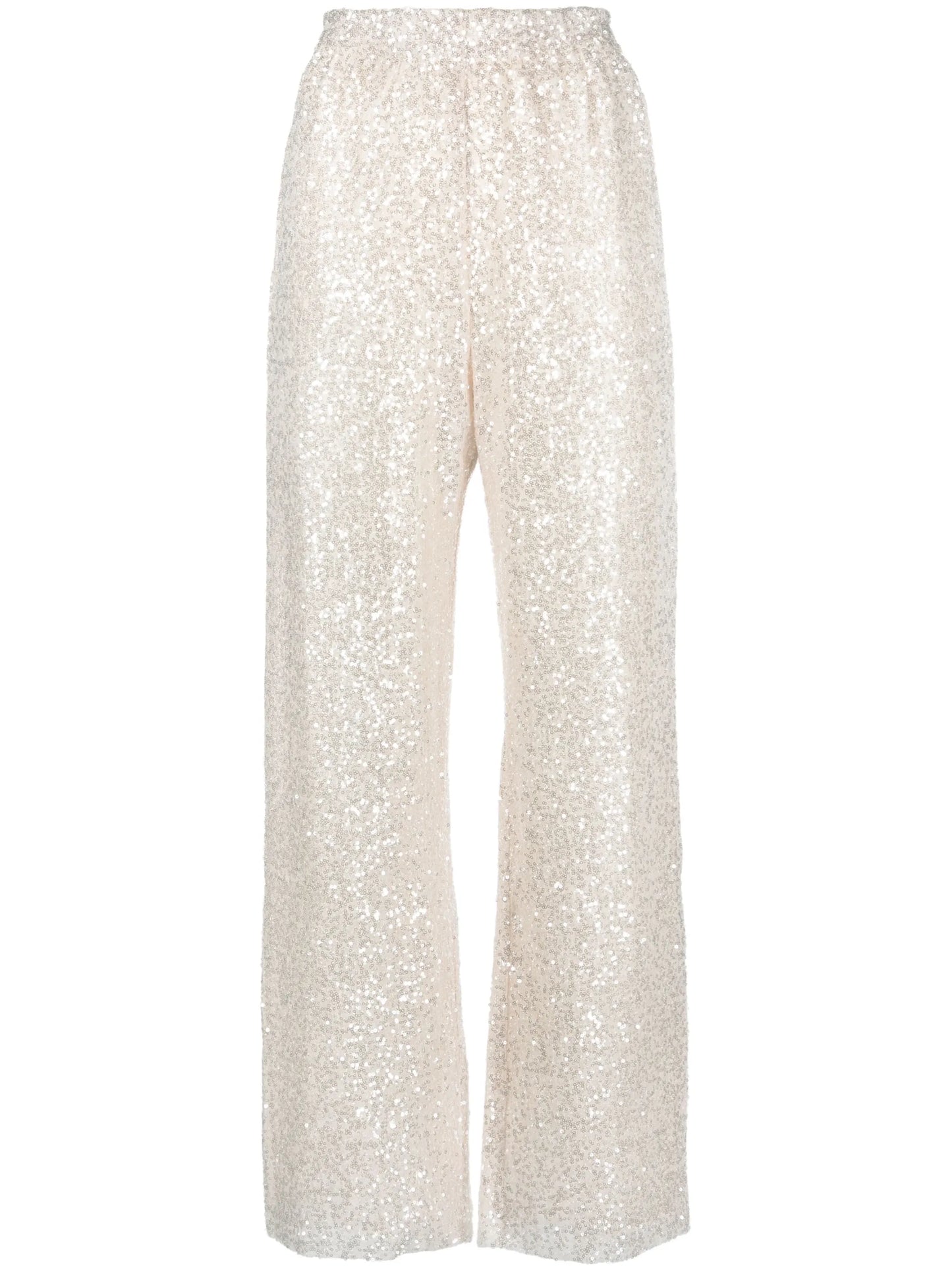 sequin-embellished pant