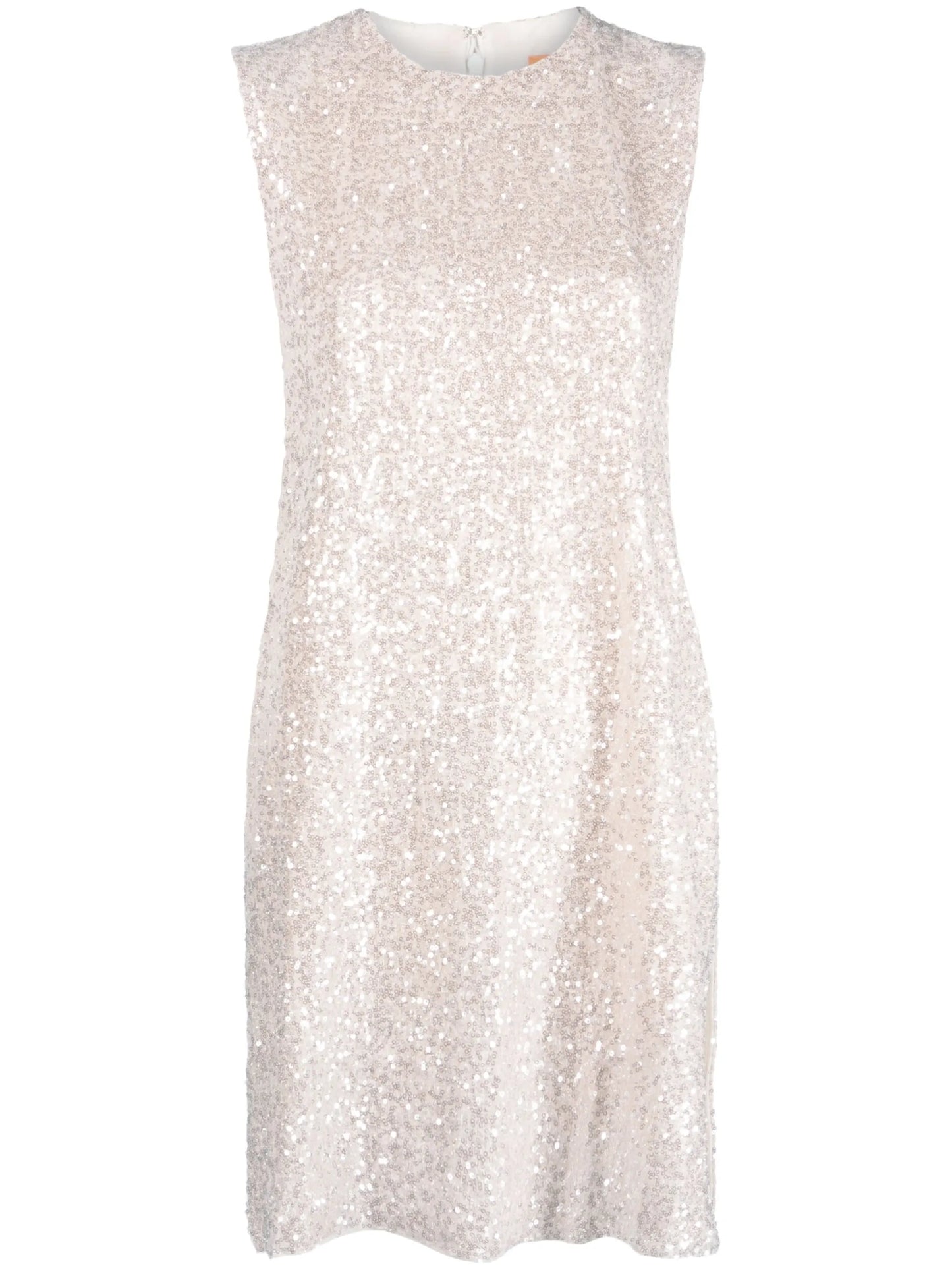 sequin-embellished tunic top