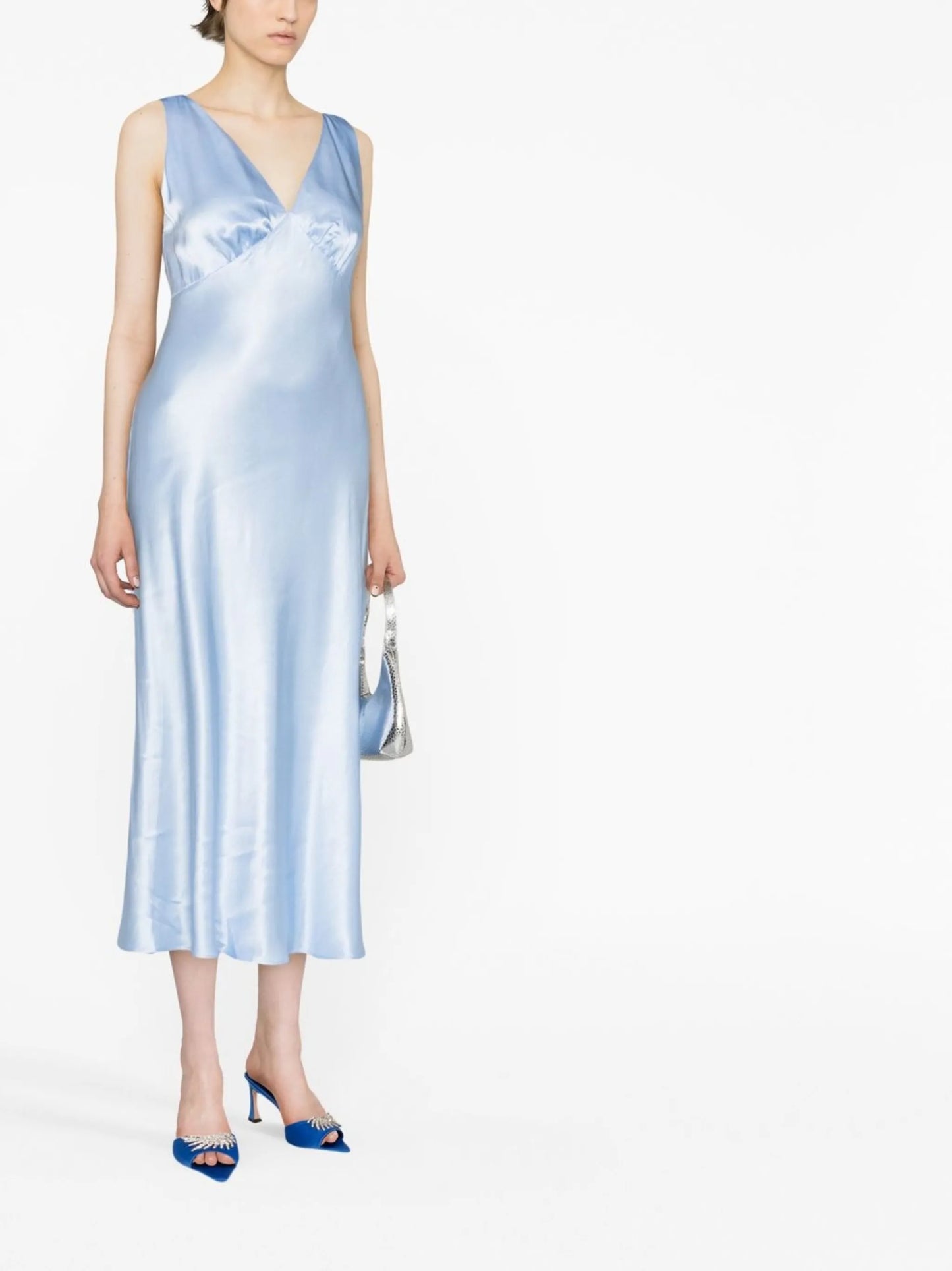 Sandrine sleeveless midi dress