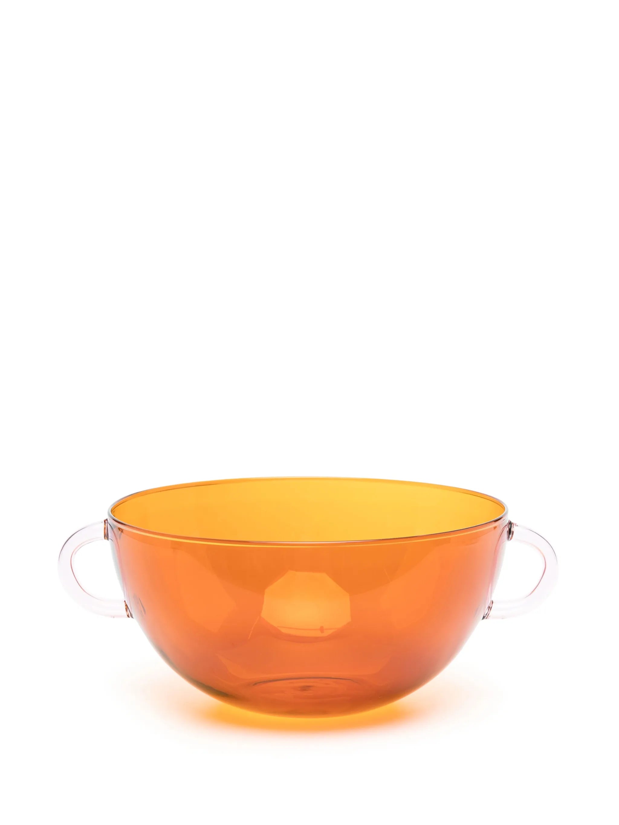 double-handle serving bowl
