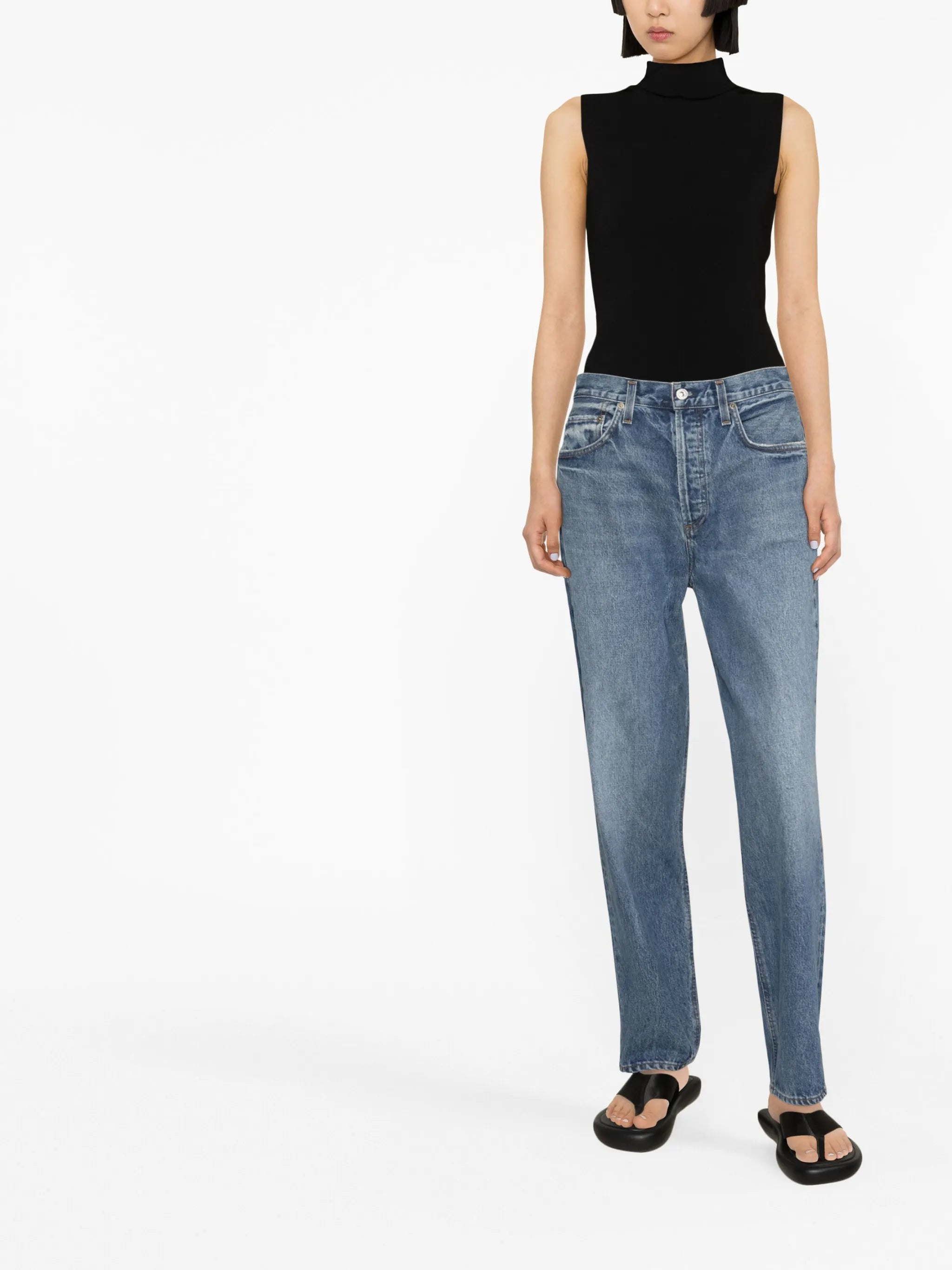 Devi low-slung jeans
