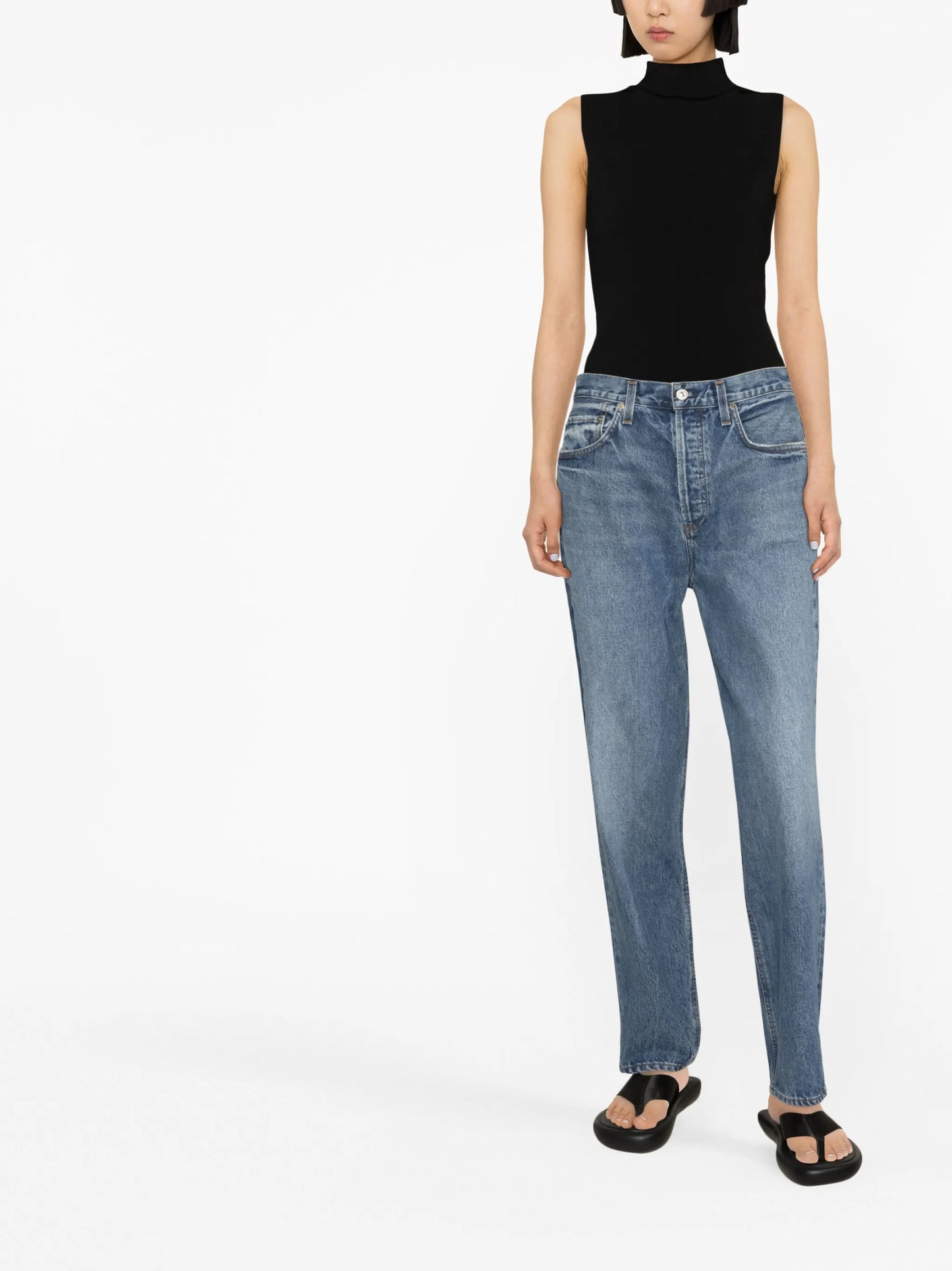 Devi low-slung jeans