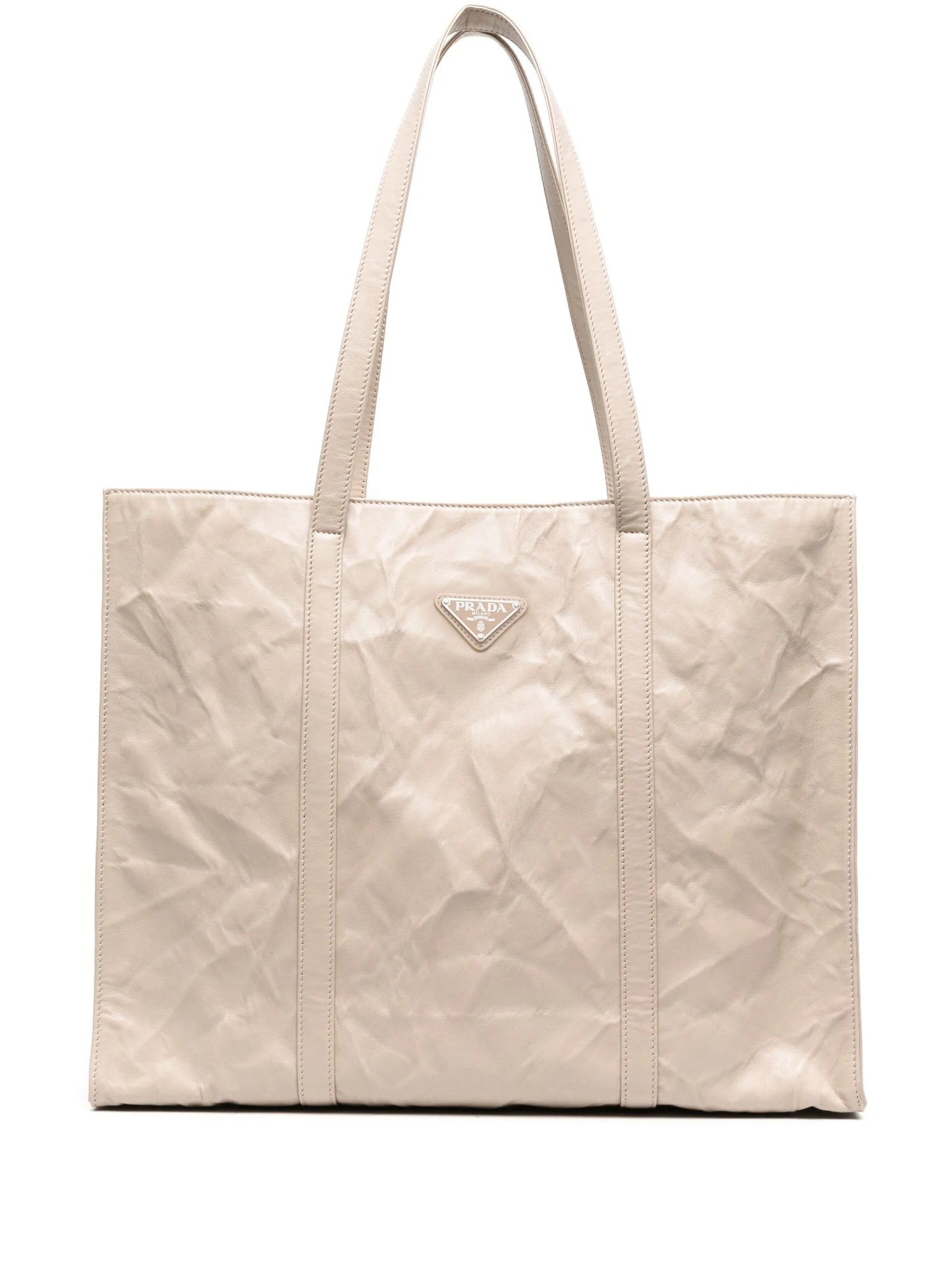 logo-plaque tote bag