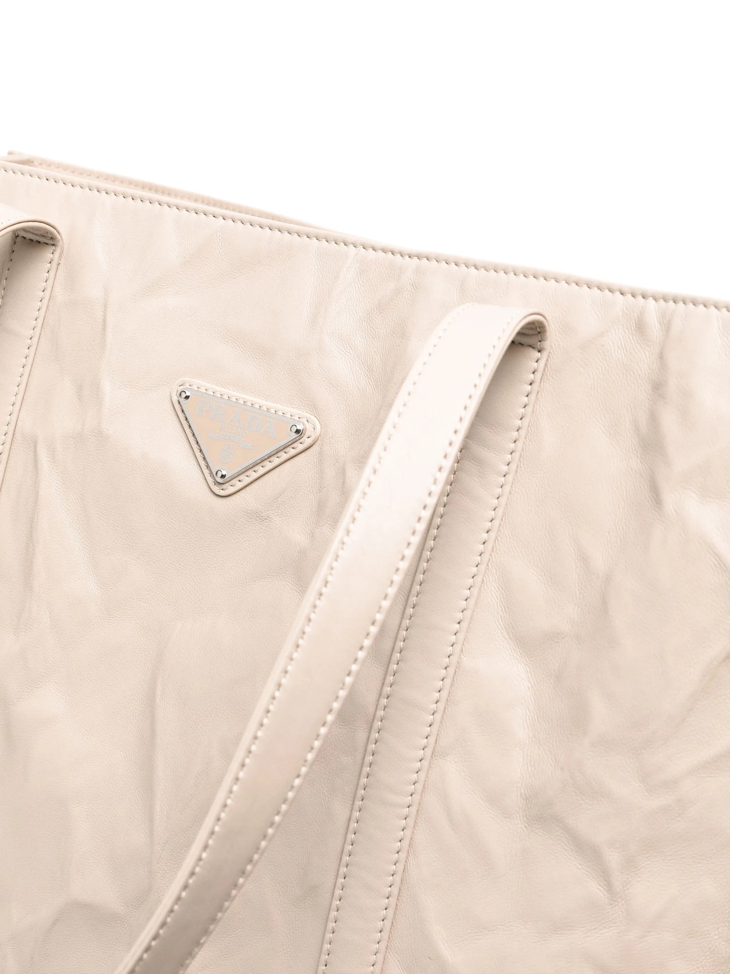logo-plaque tote bag