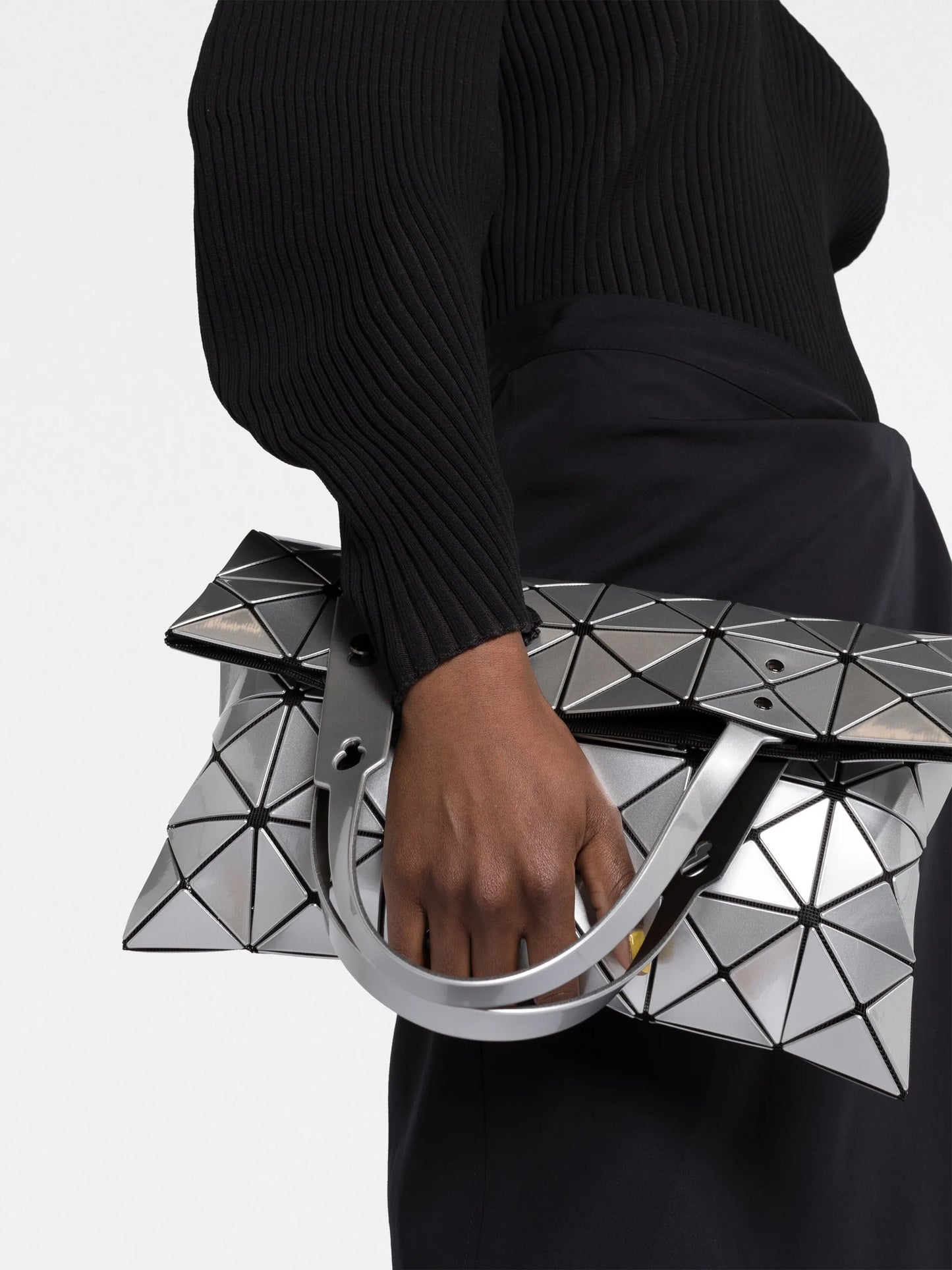 geometric-design tote bag
