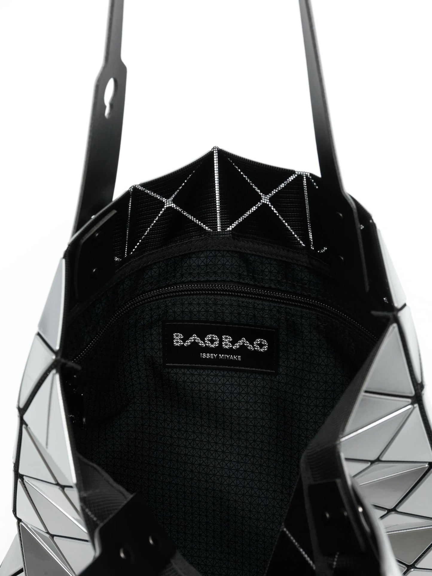 geometric-design tote bag