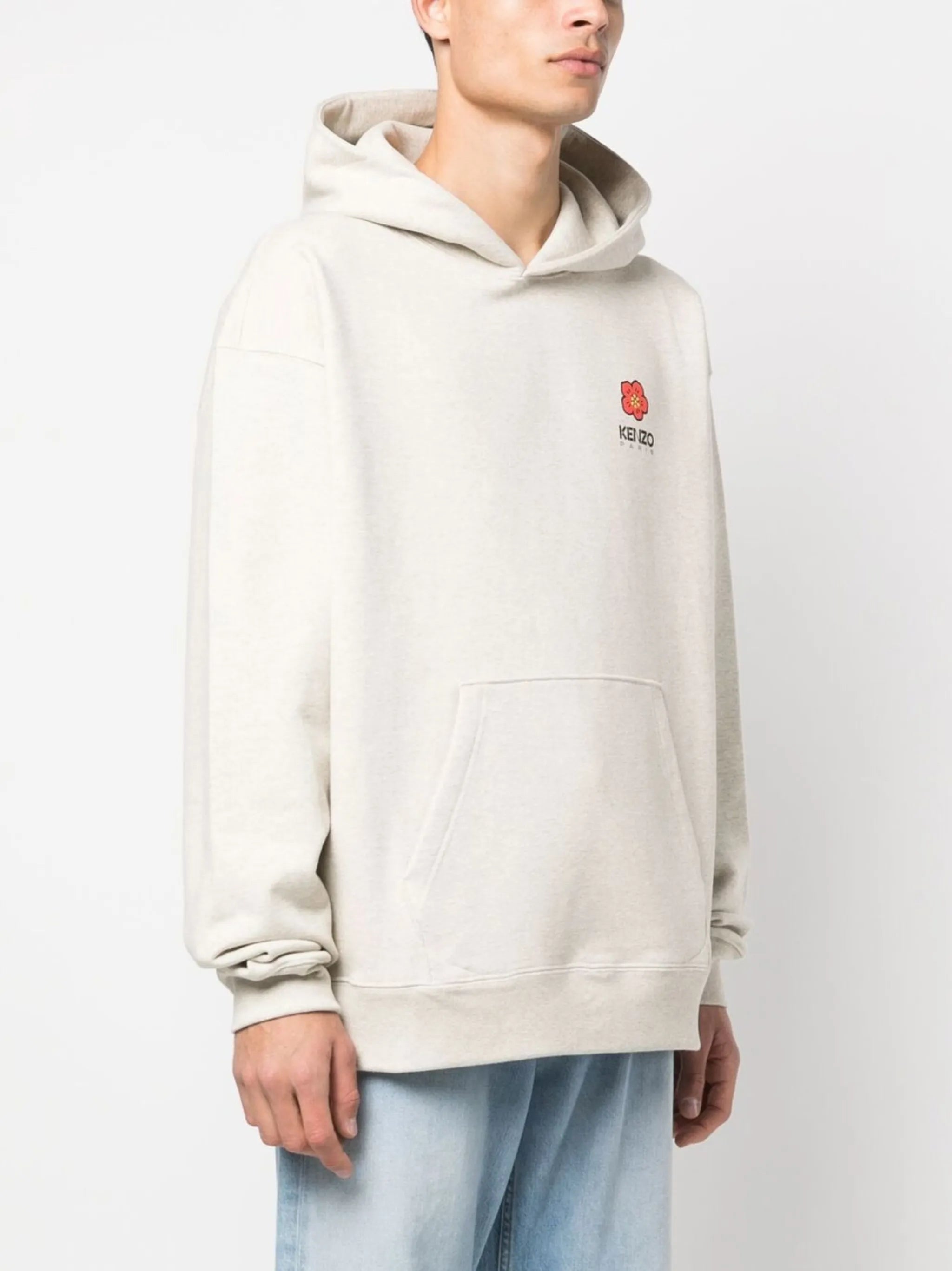 Boke Flower stretch-cotton hoodie