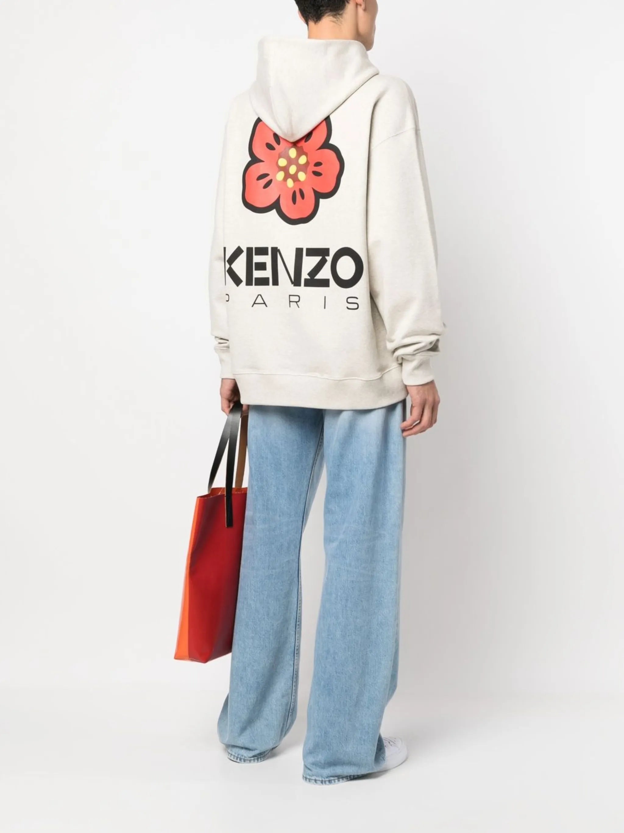 Boke Flower stretch-cotton hoodie