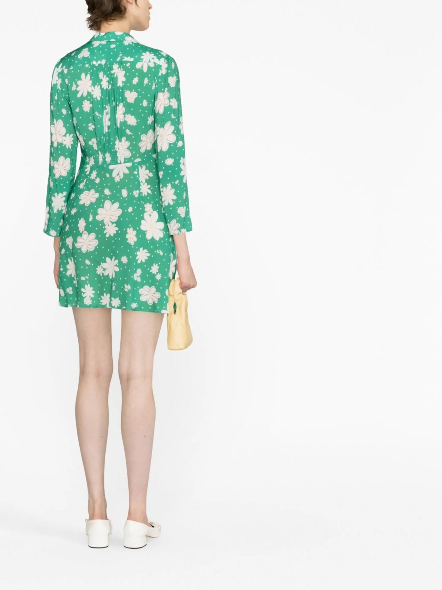Renata floral-print mini dress