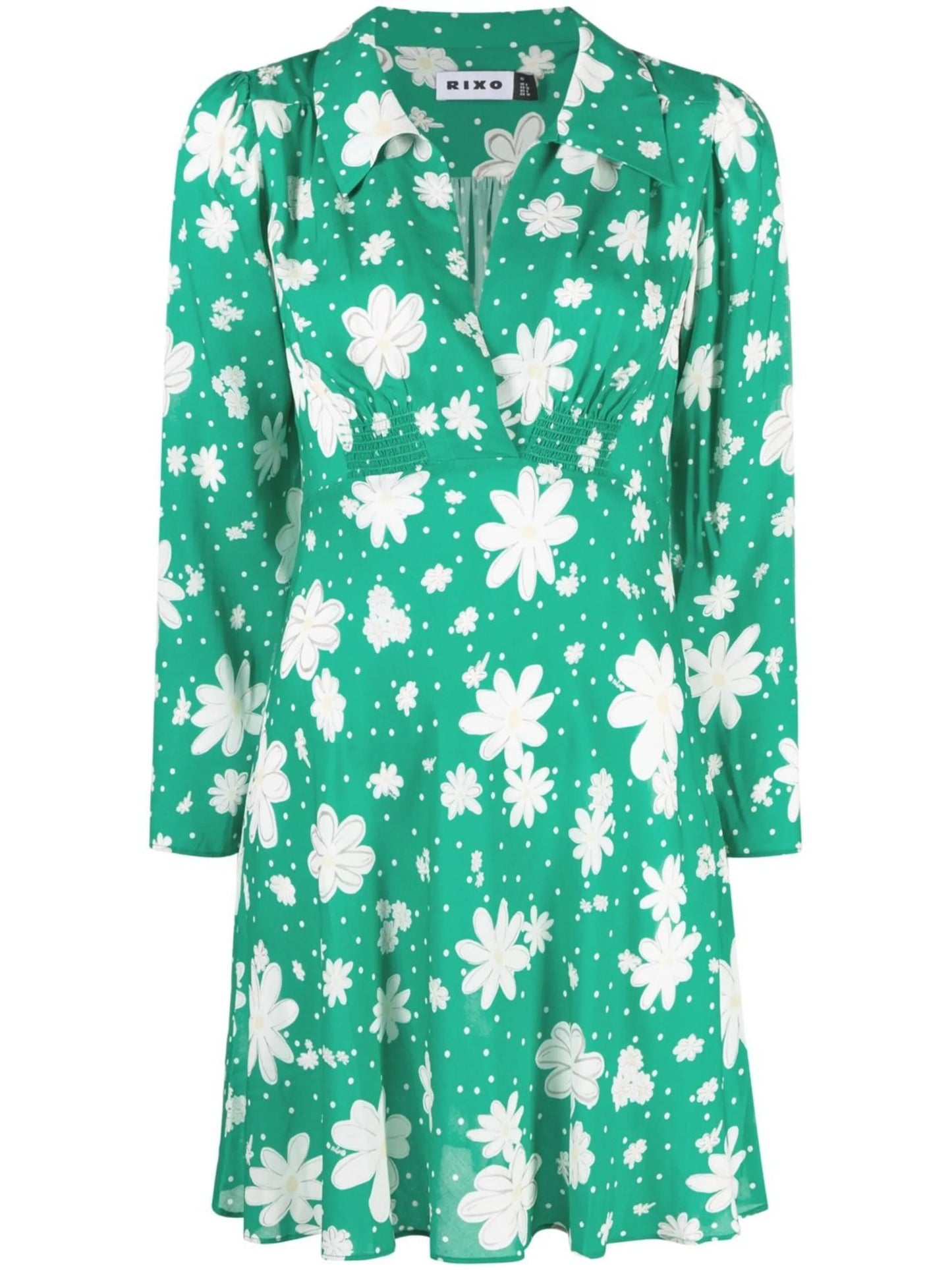 Renata floral-print mini dress