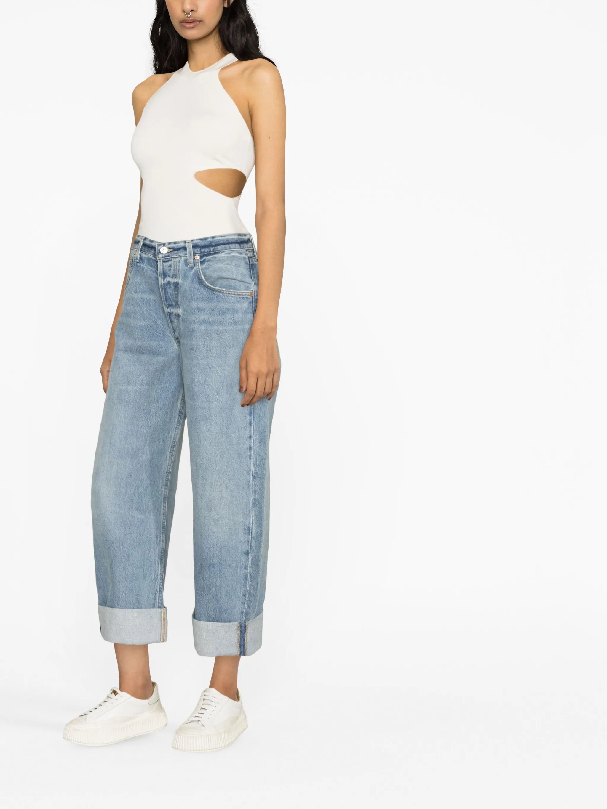 Ayla baggy cropped jeans