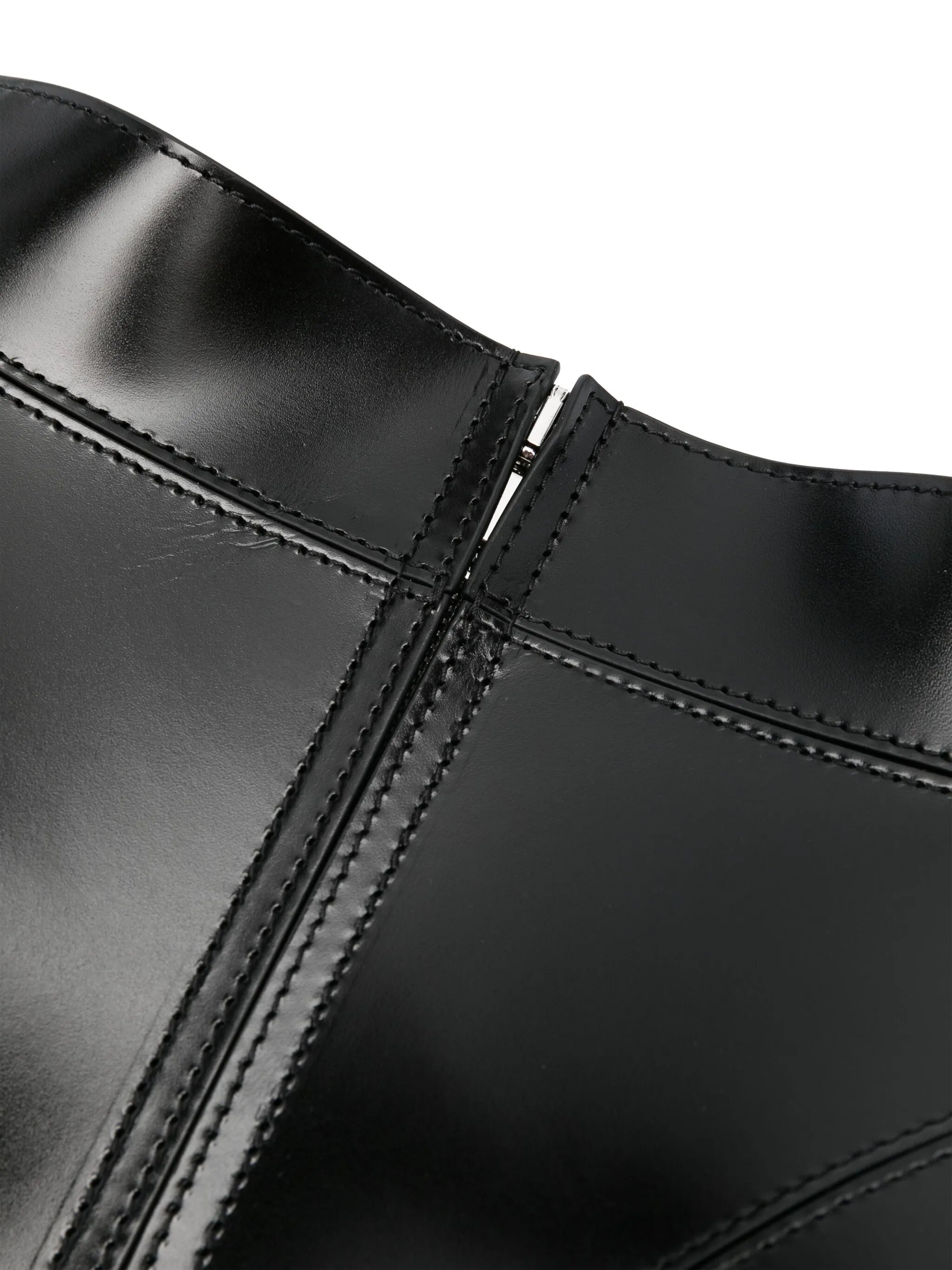 leather corset-style belt