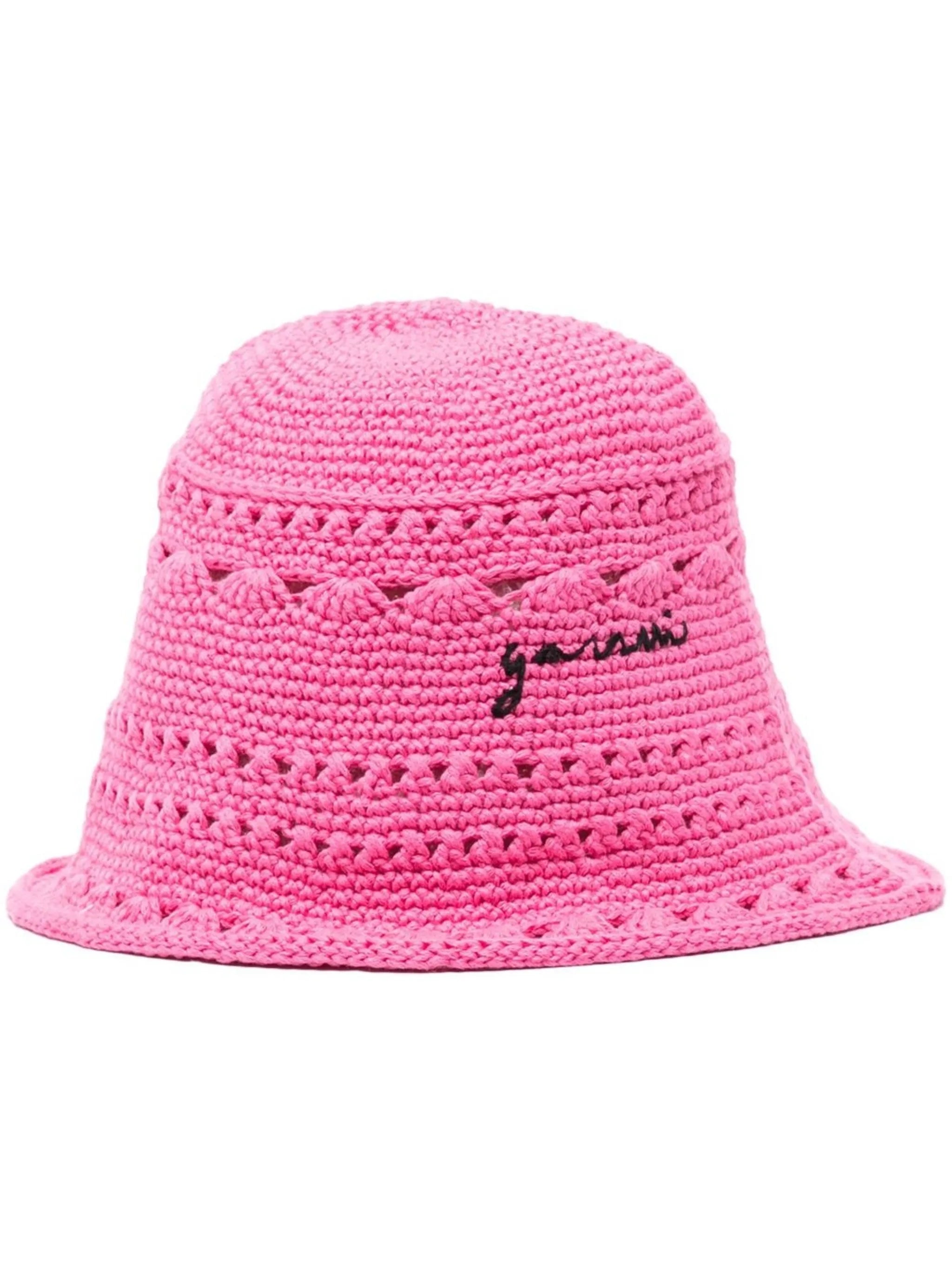 embroidered-logo beanie hat