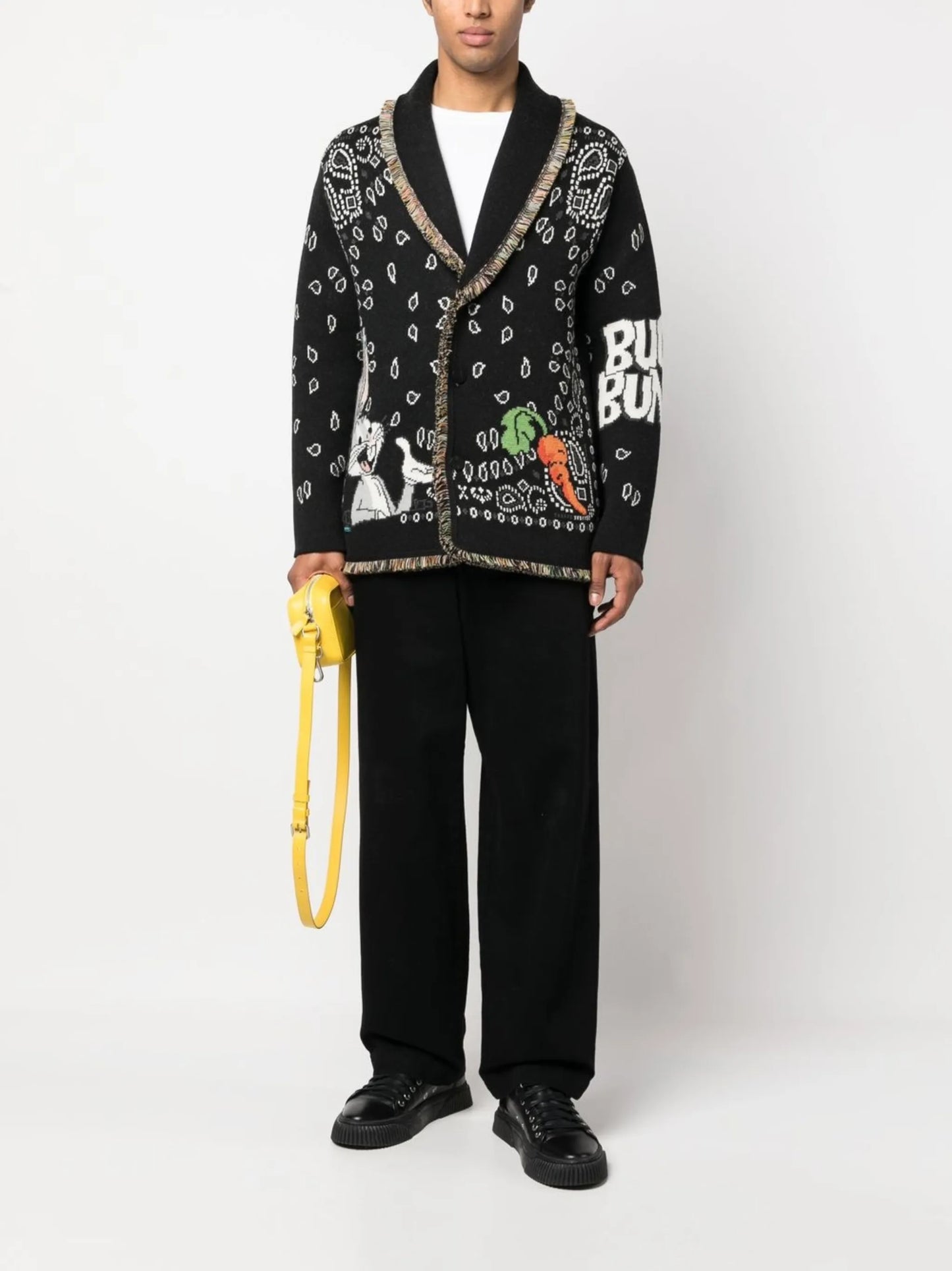 x Looney Tunes Bugs Bunny bandana cardigan
