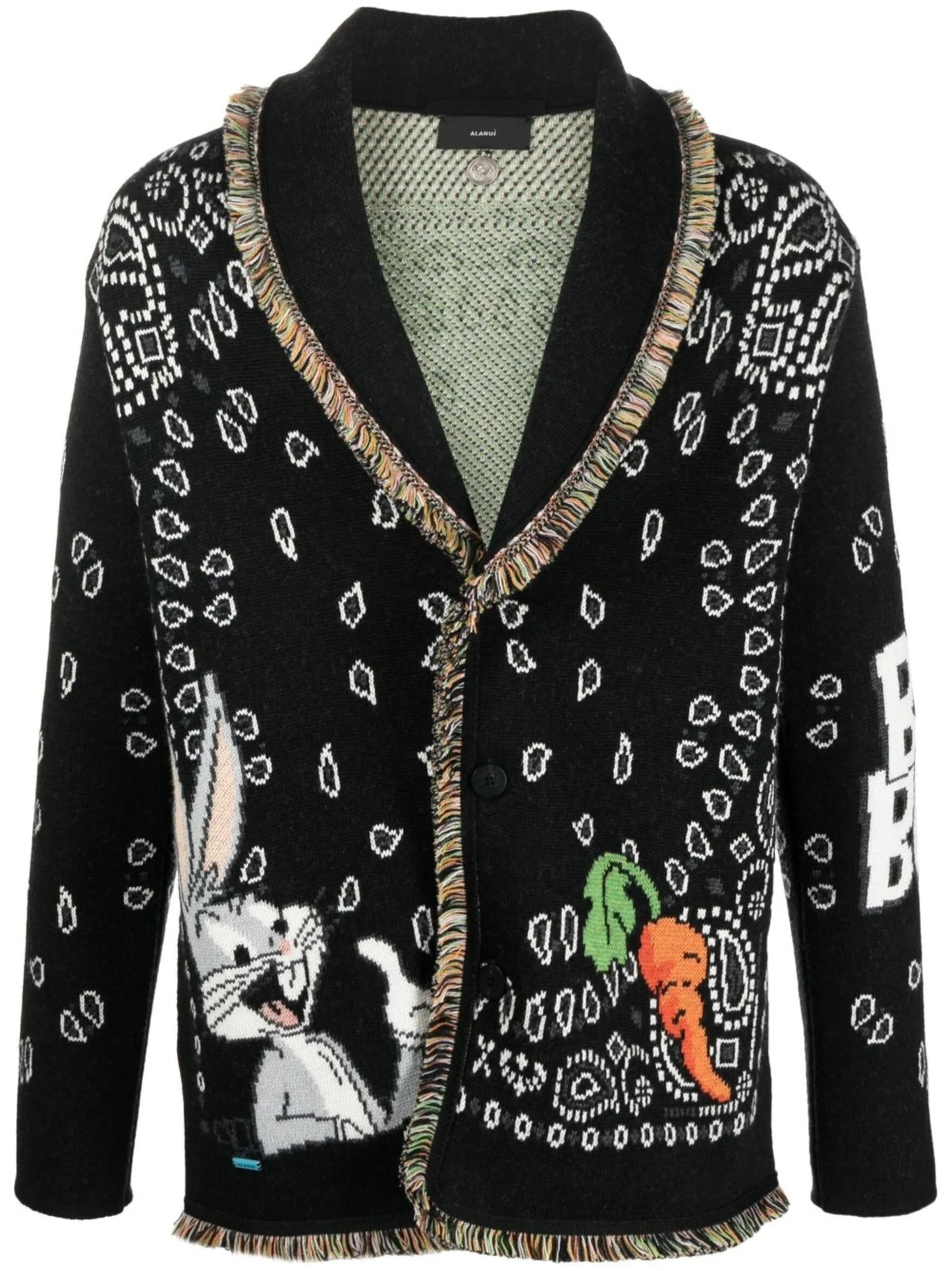 x Looney Tunes Bugs Bunny bandana cardigan