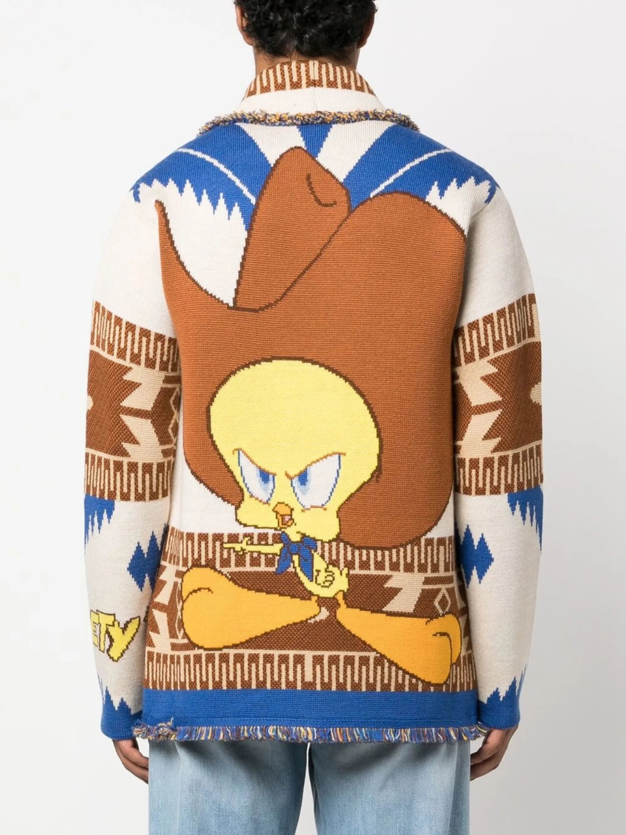 x Looney Tunes Tweety Cowboy Icon cardigan