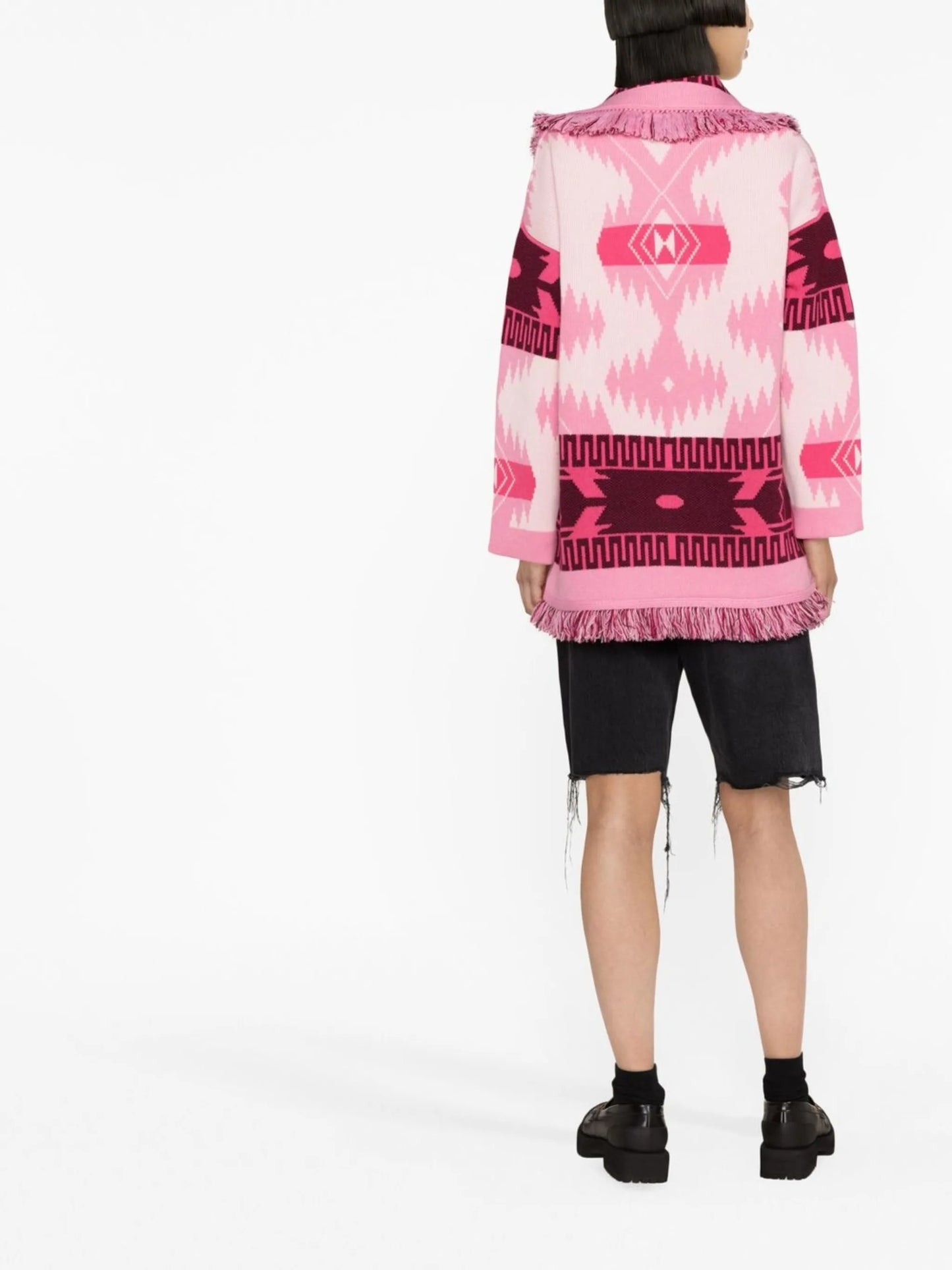 Icon jacquard cardigan