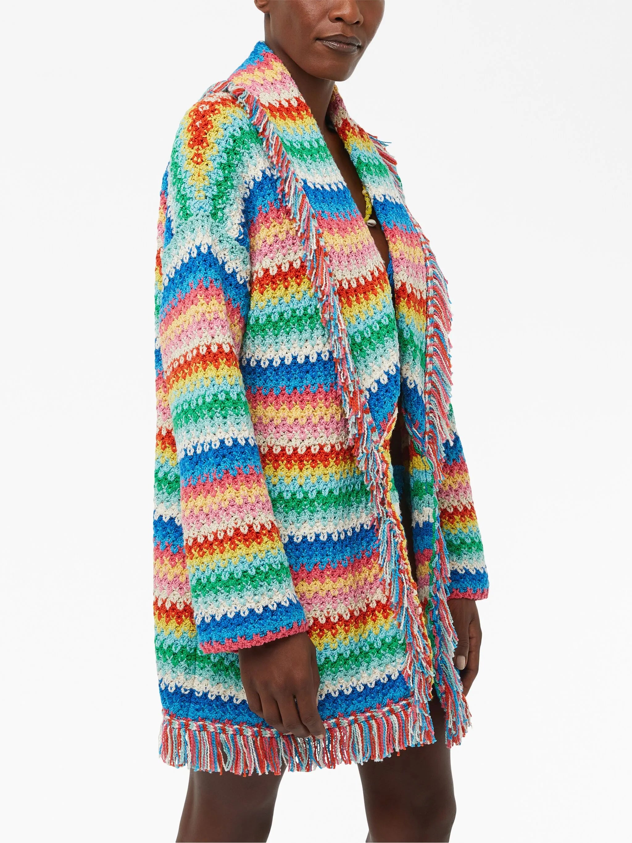 Over The Rainbow knit cardigan
