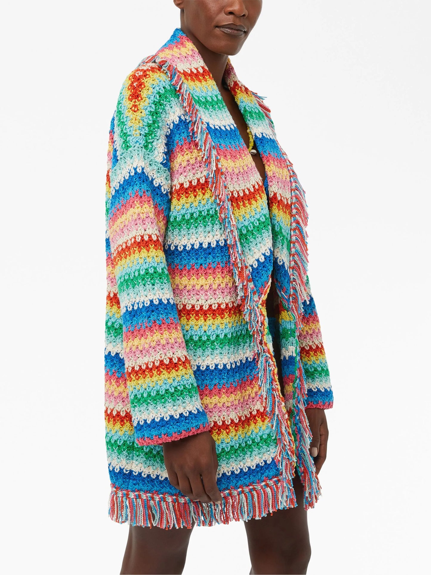 Over The Rainbow knit cardigan
