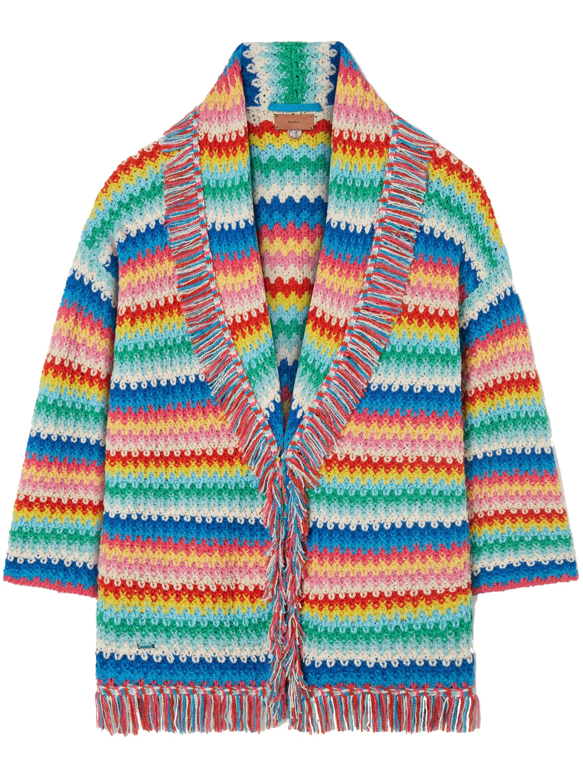 Over The Rainbow knit cardigan