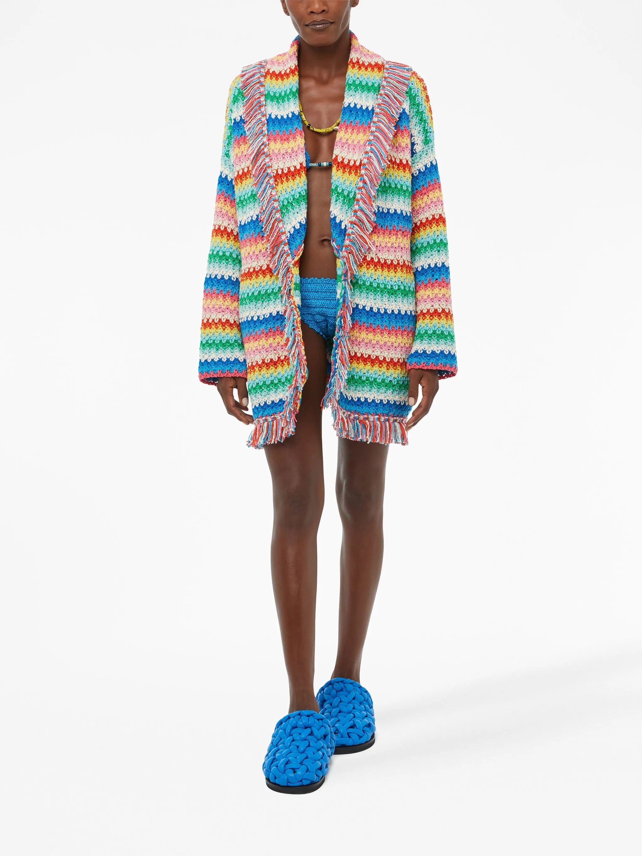 Over The Rainbow knit cardigan