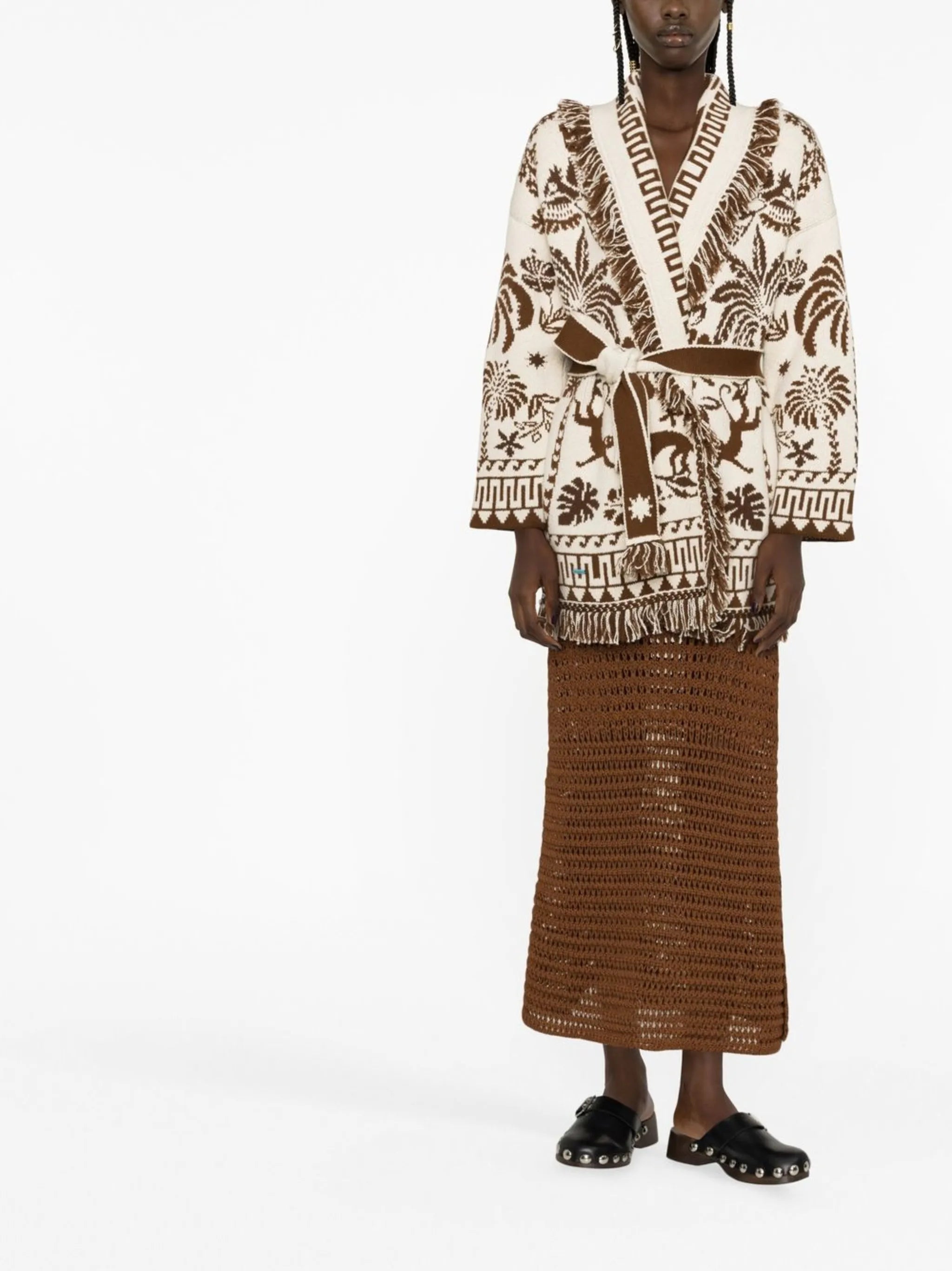 Explosion of Nature Foul cardigan