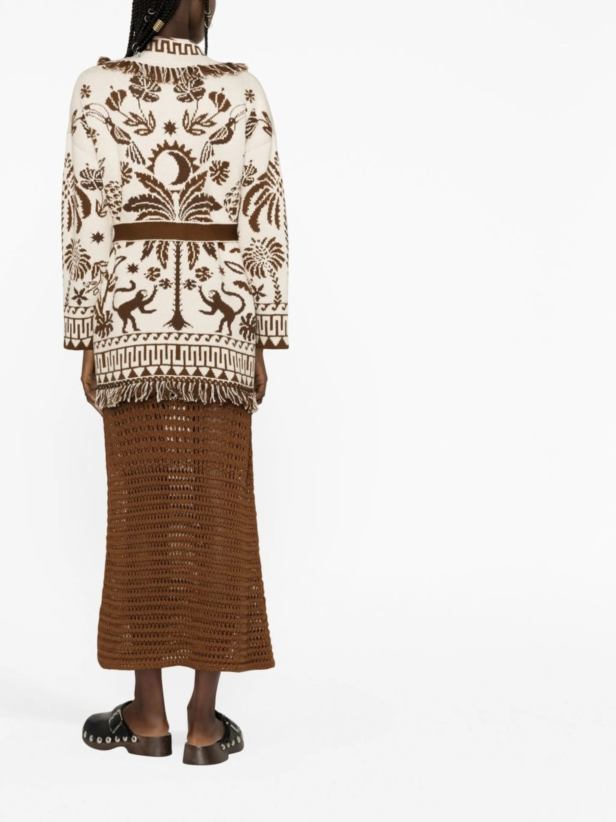 Explosion of Nature Foul cardigan